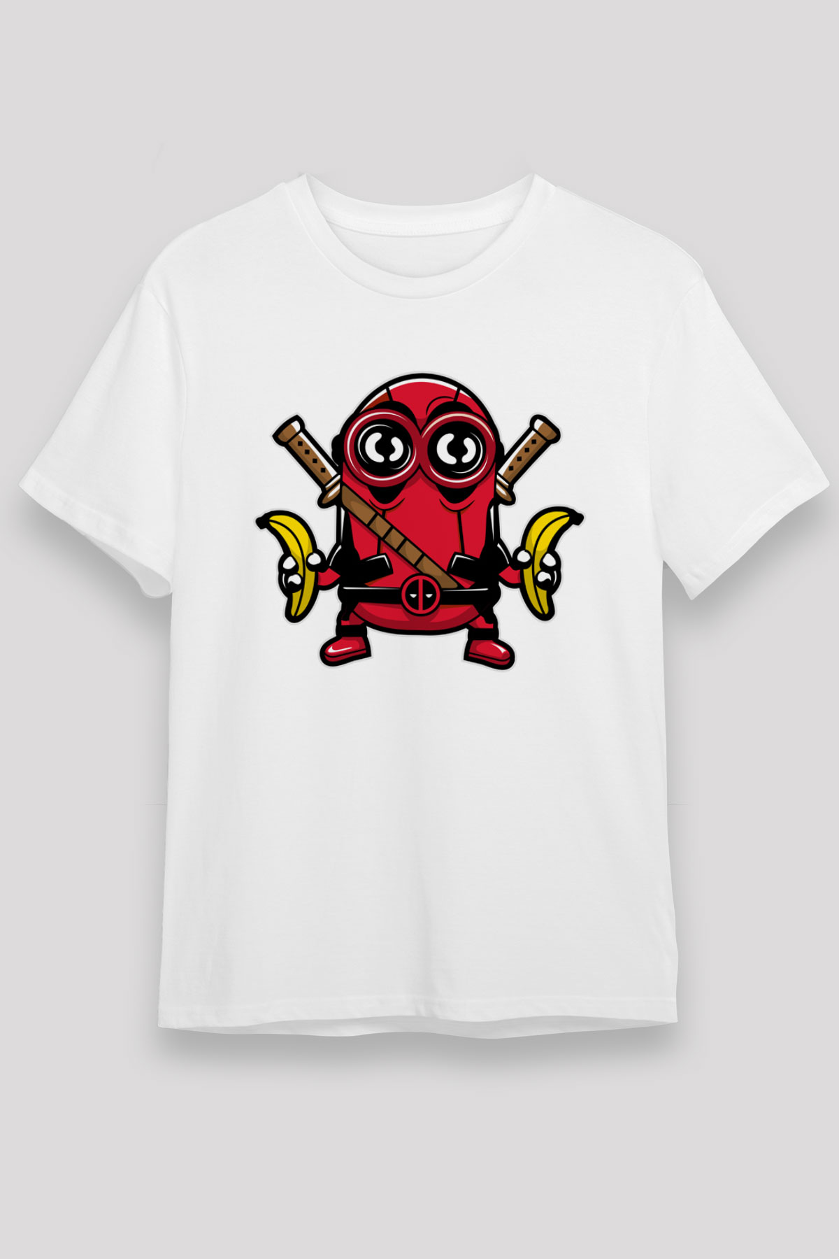 Minionpool Baskılı Beyaz Unisex Tişört