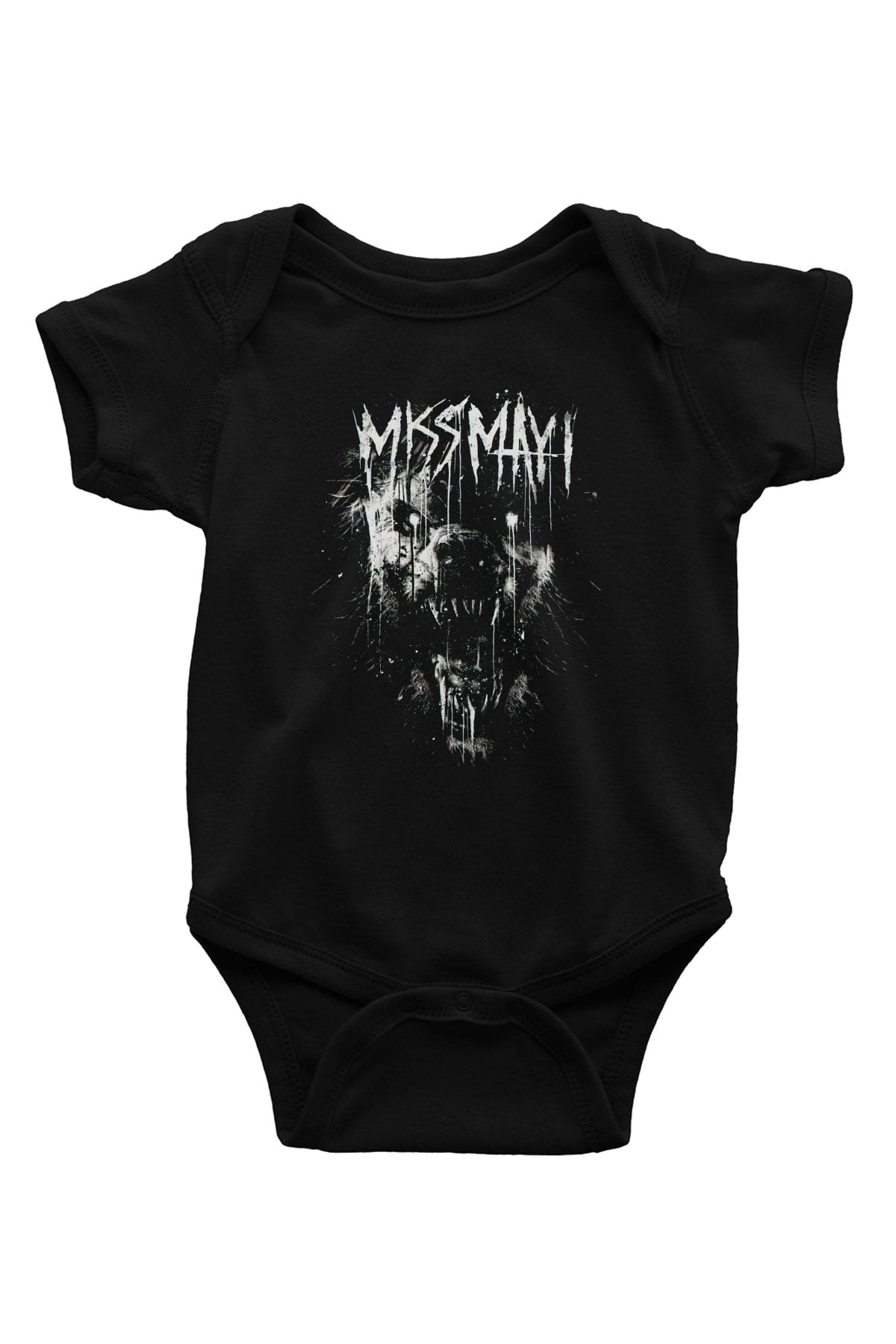 Miss May I Siyah Bebek Body - Zıbın