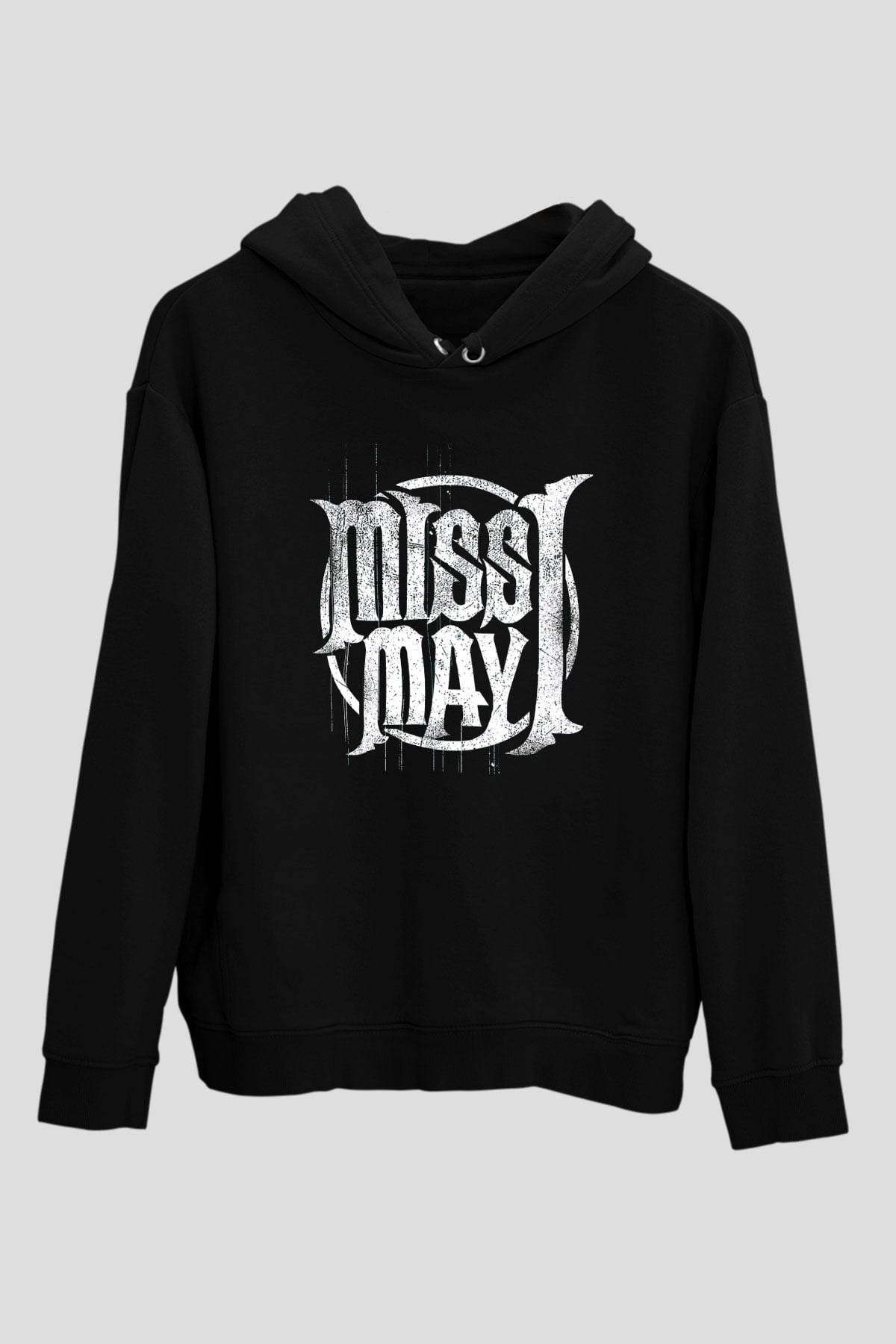 Miss May I Siyah Unisex Hoodie