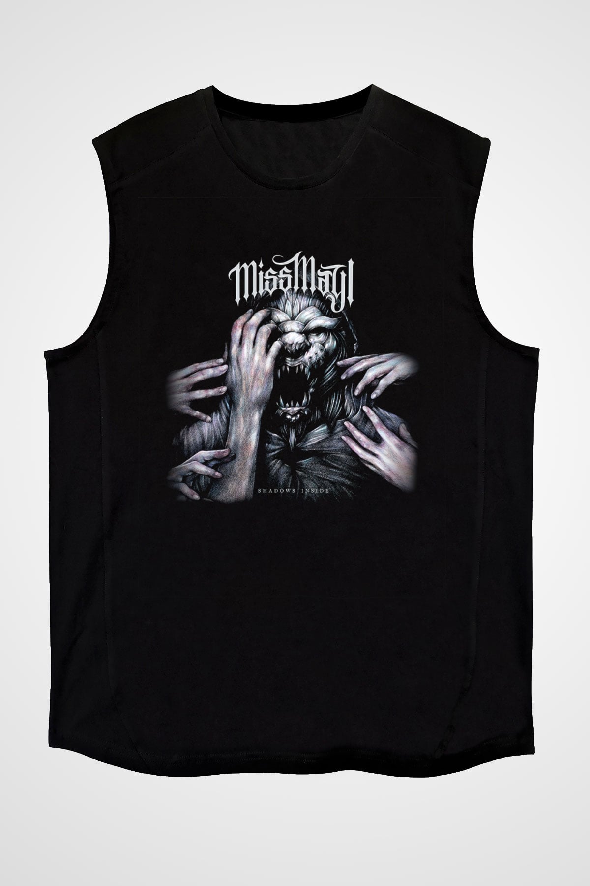 Miss May I Siyah Unisex Kolsuz Tişört