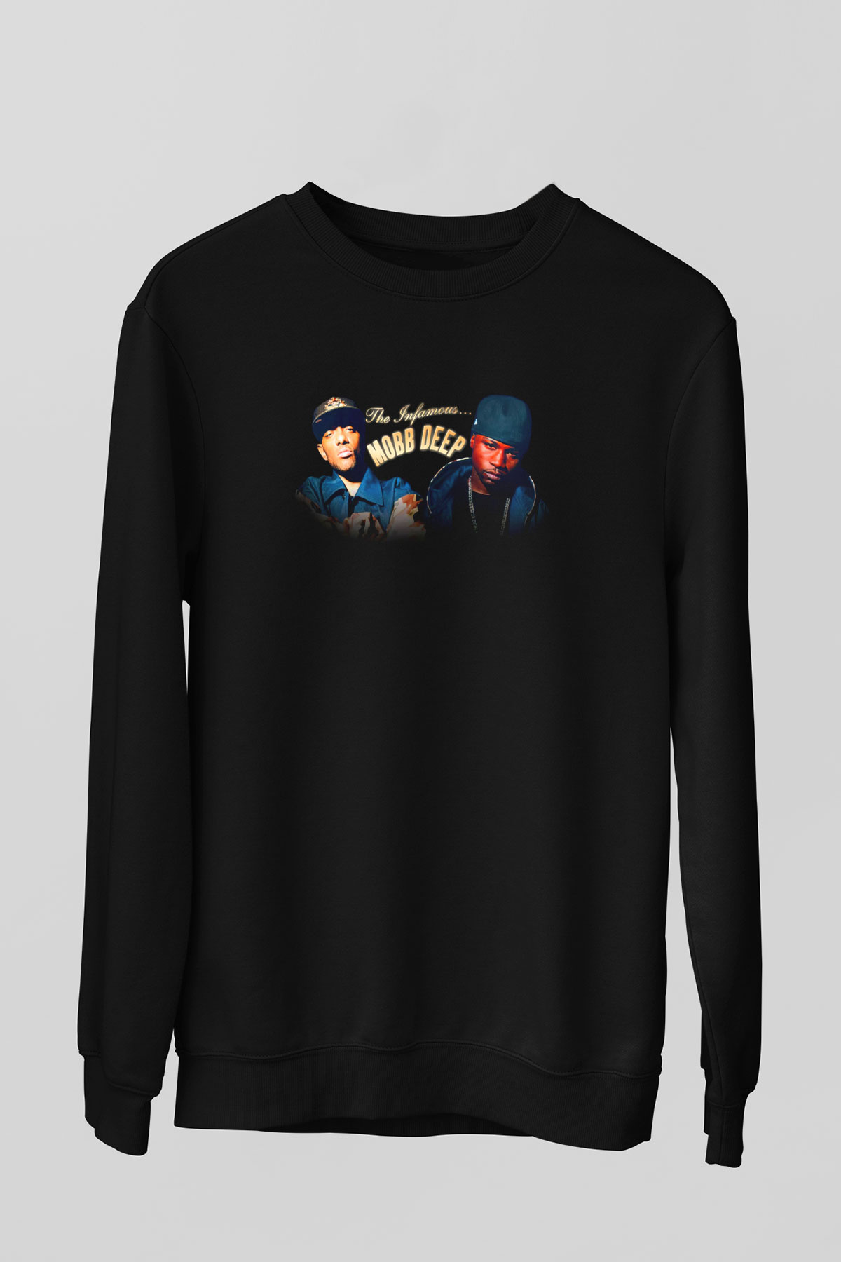 Mobb Deep Siyah Unisex Sweatshirt
