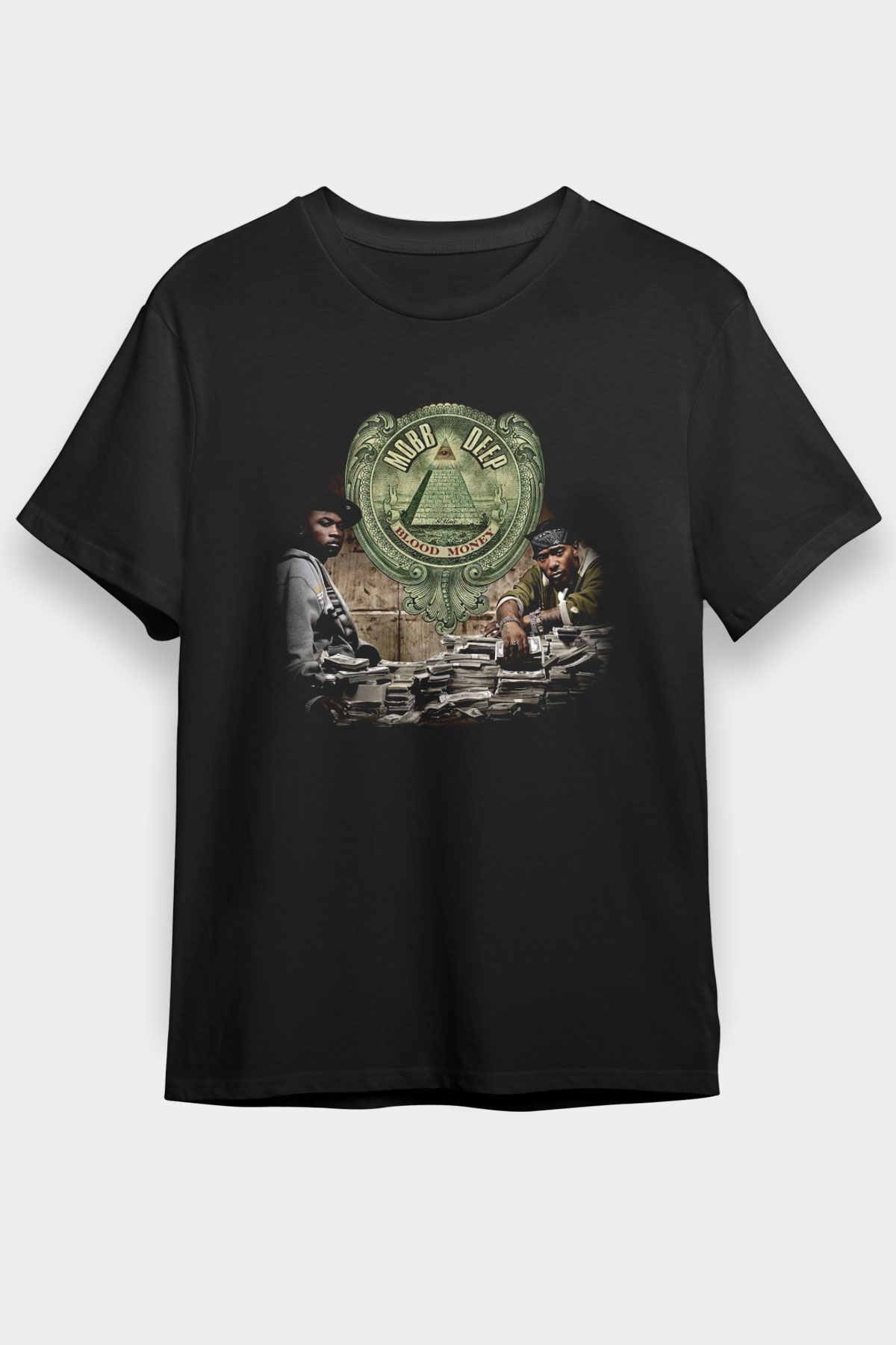 Mobb Deep Siyah Unisex Tişört T-Shirt - TişörtFabrikası