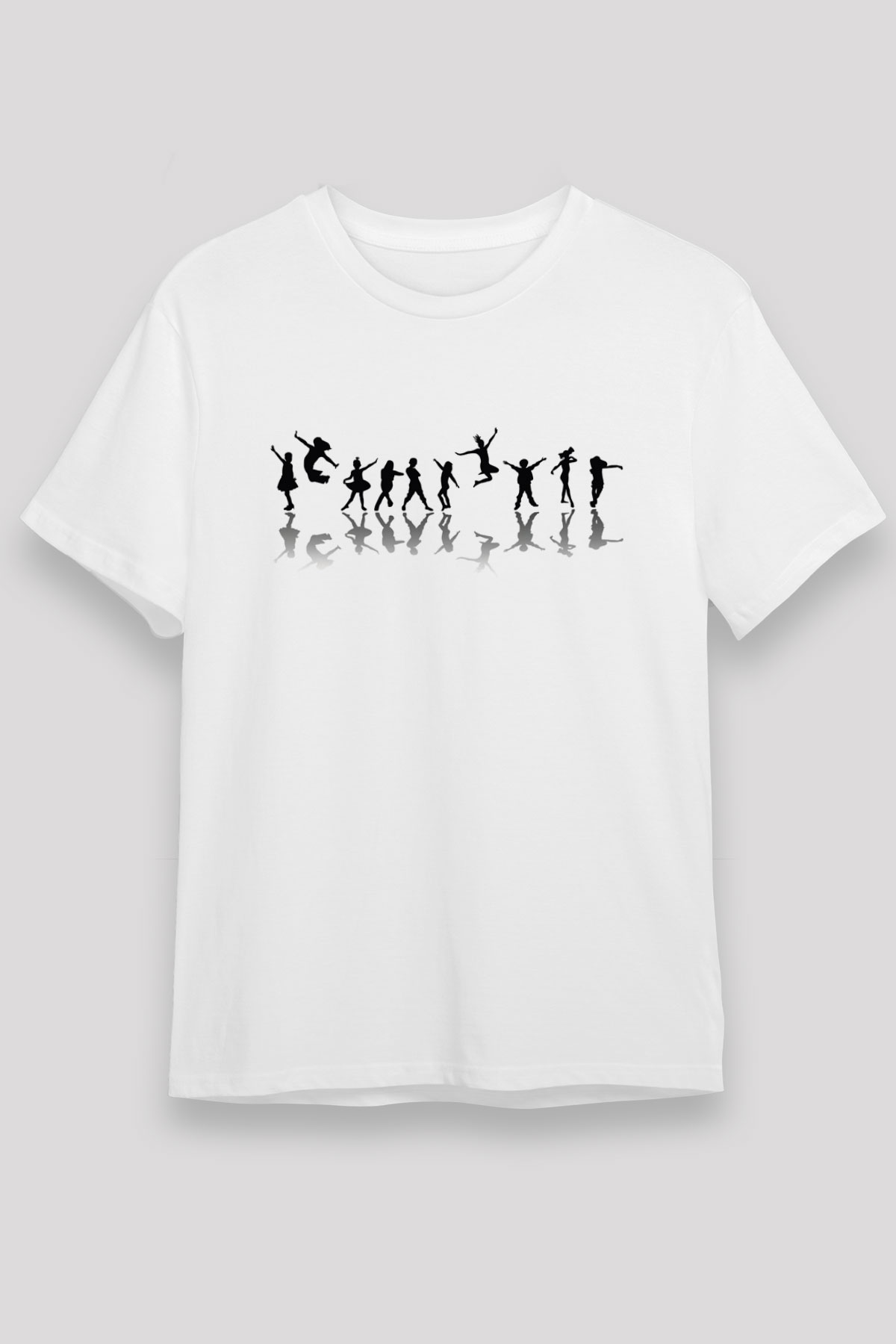 Modern Dans Beyaz Unisex Tişört T-Shirt - TişörtFabrikası