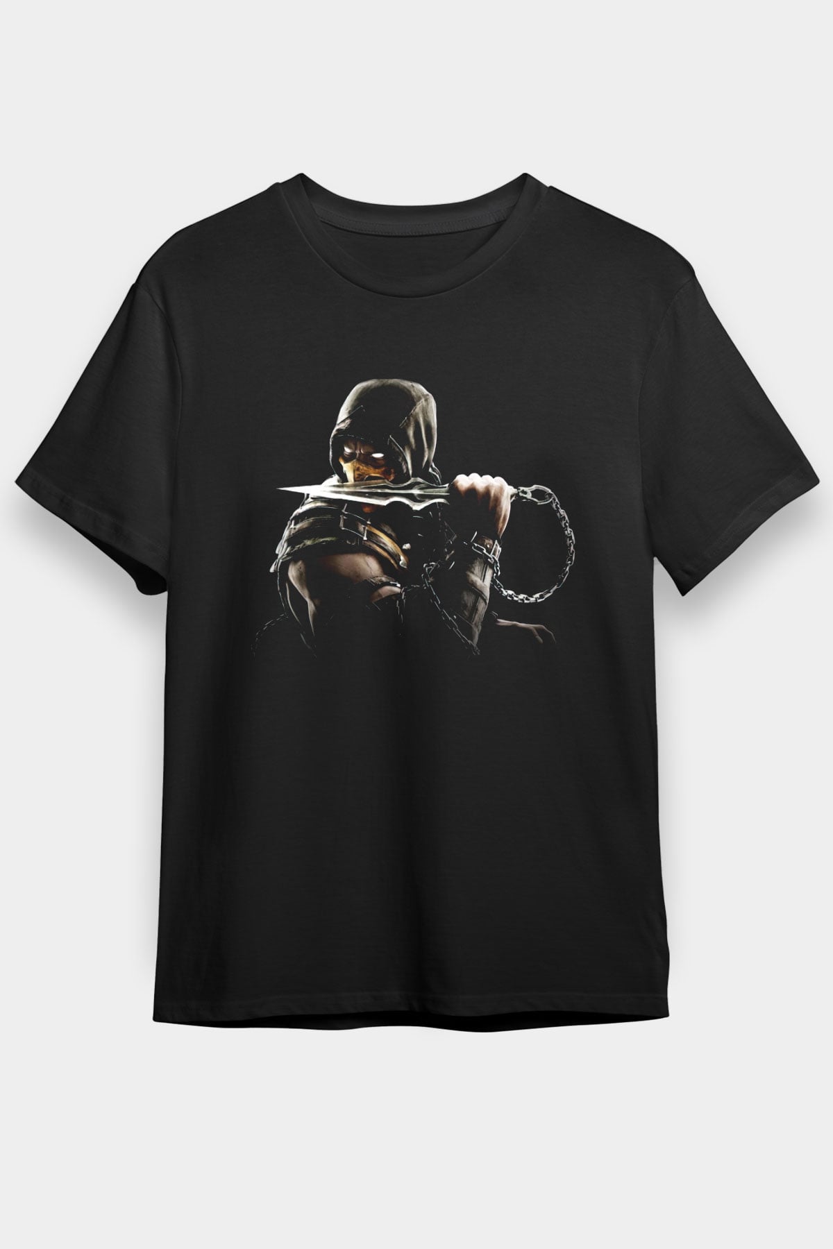 Mortal Kombat Siyah Unisex Tişört T-Shirt