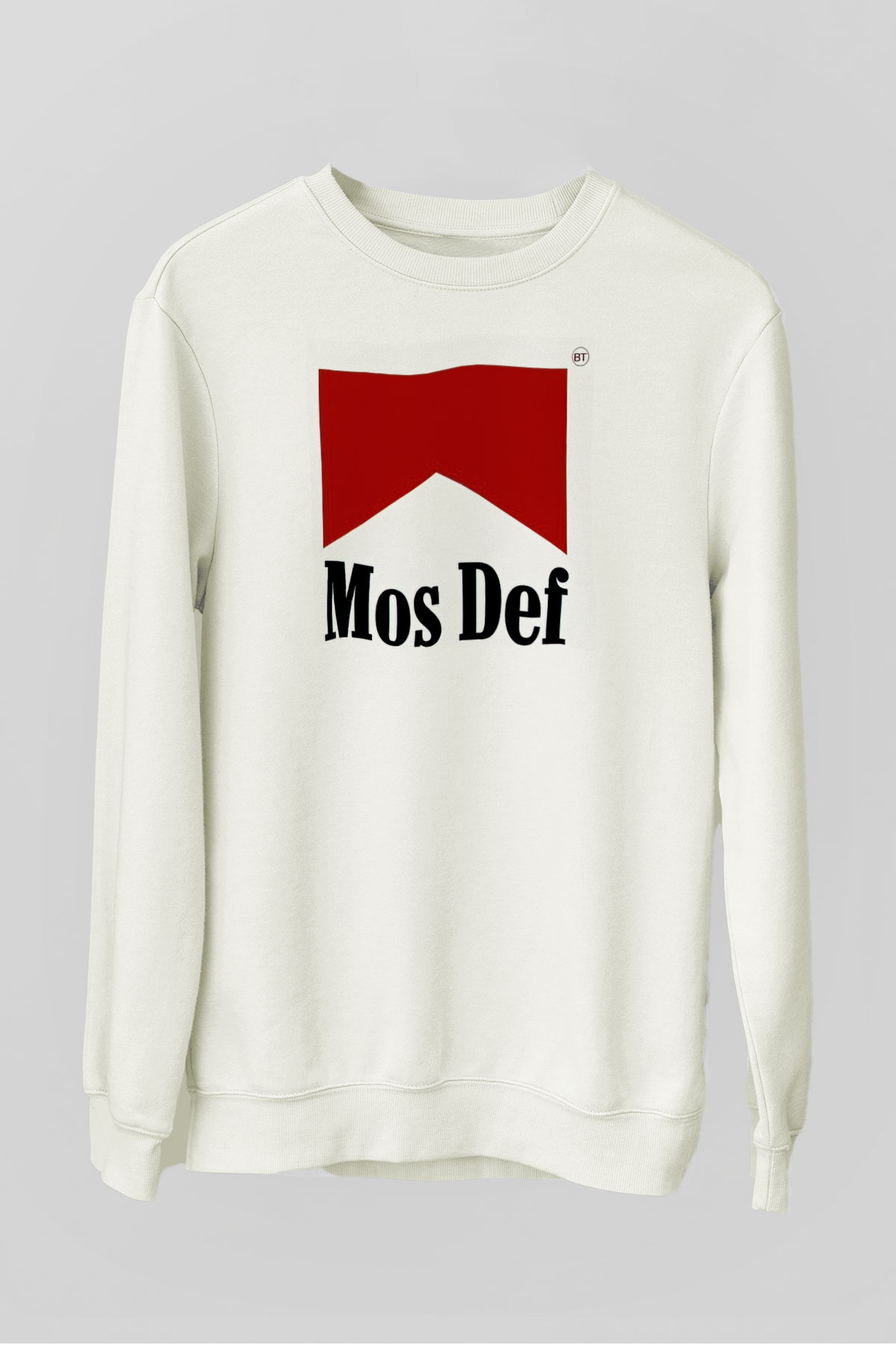 Mos Def Beyaz Unisex Sweatshirt