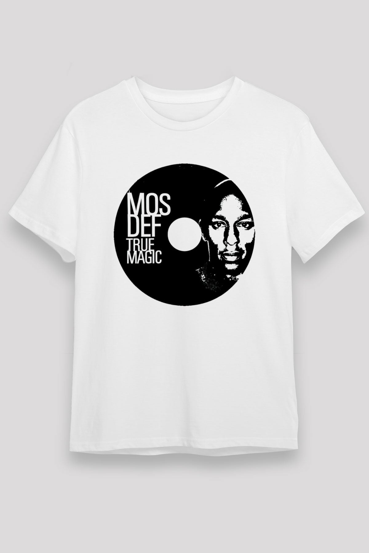 Mos Def Beyaz Unisex Tişört T-Shirt - TişörtFabrikası