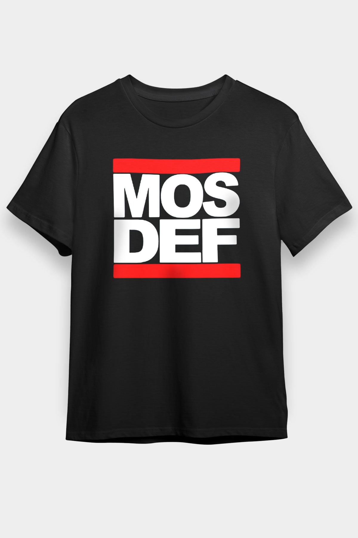 Mos Def Siyah Unisex Tişört T-Shirt - TişörtFabrikası