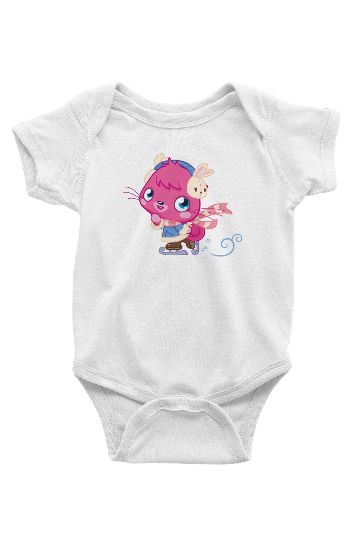 Moshi Monsters Beyaz Bebek Body - Zıbın
