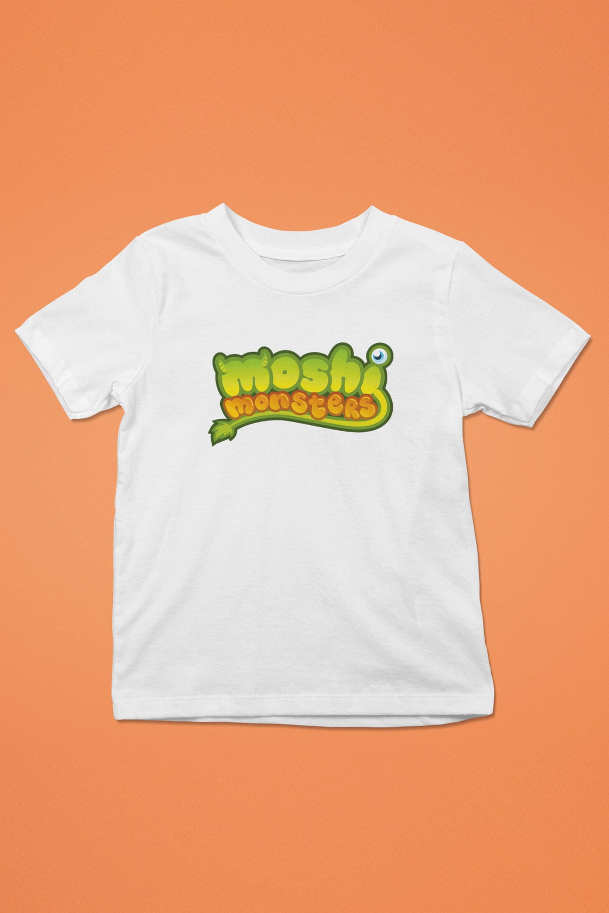 Moshi Monsters Beyaz Unisex Çocuk Tişört