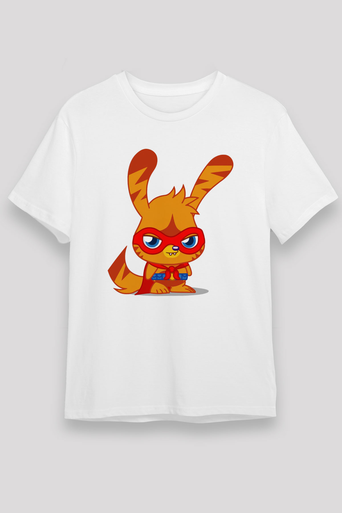 Moshi Monsters Beyaz Unisex Tişört T-Shirt