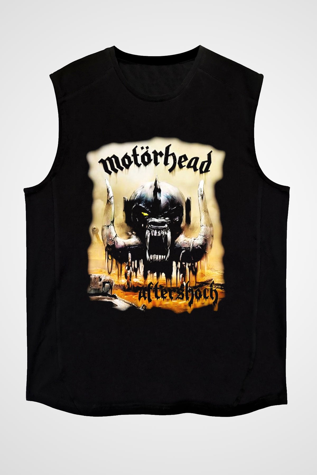 Motörhead After Shock Siyah Unisex Kolsuz Tişört