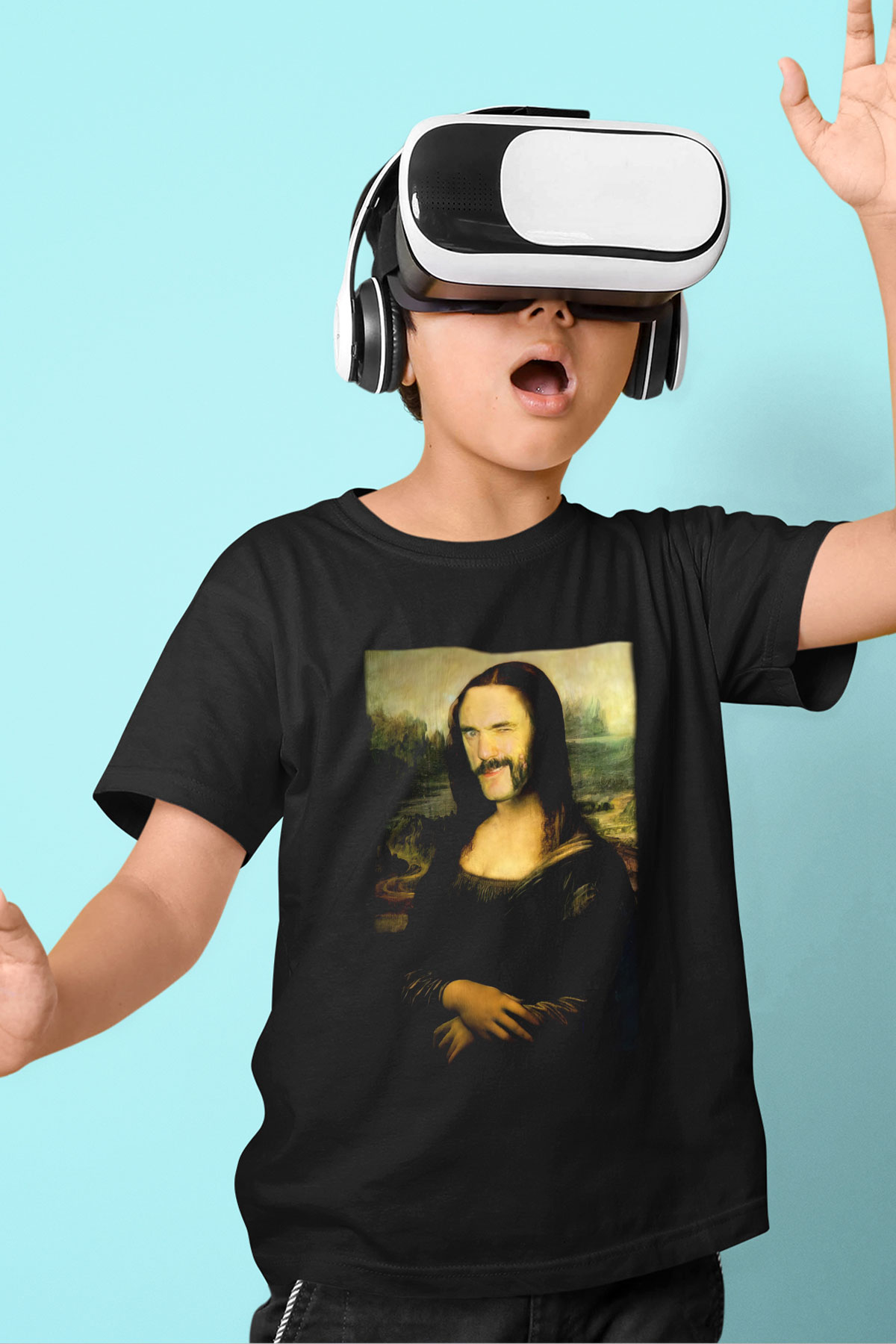 Motörhead Baskılı Siyah Unisex Çocuk Tişört