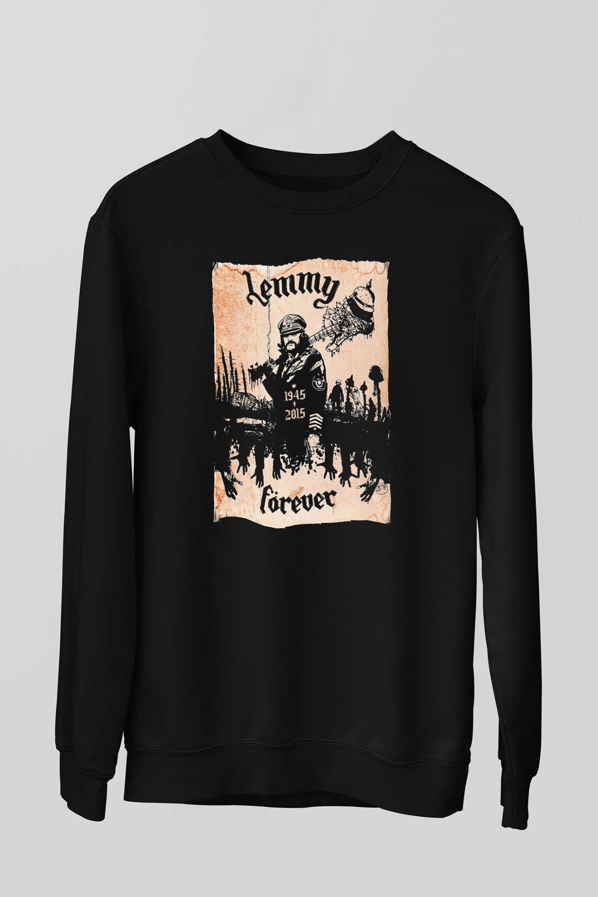 Motörhead Forever Siyah Unisex Sweatshirt