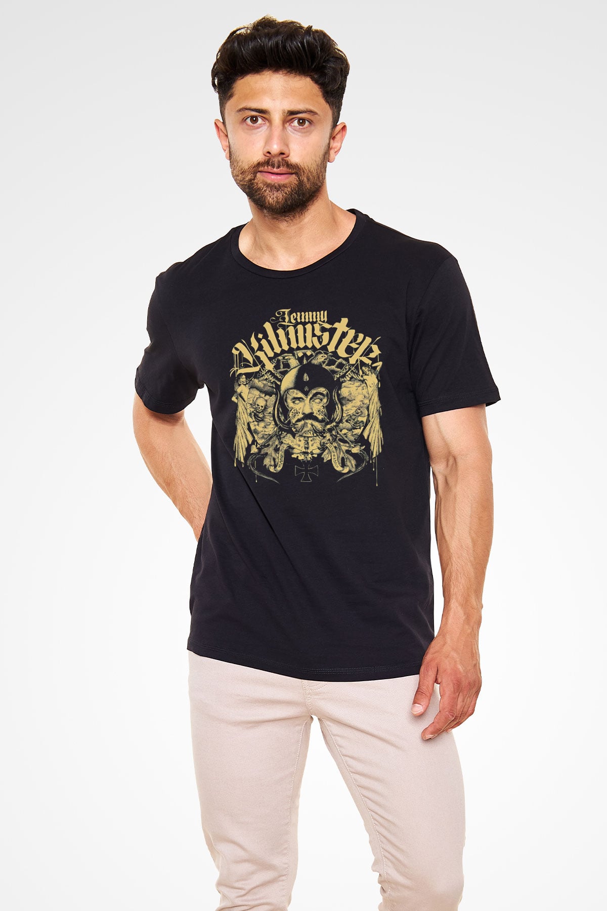 Motörhead Lemmy Kilmister Siyah Unisex Tişört T-Shirt - TişörtFabrikası