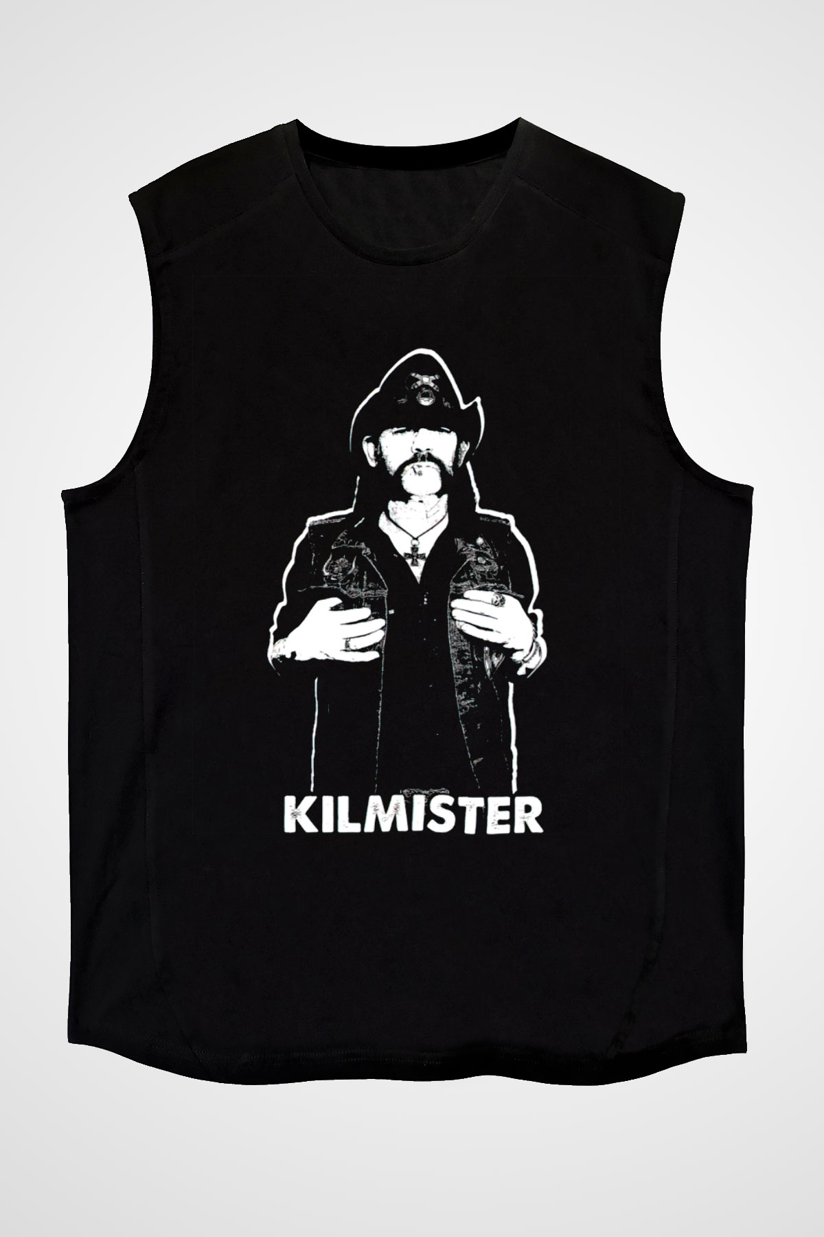 Motörhead Lemmy Siyah Unisex Kolsuz Tişört