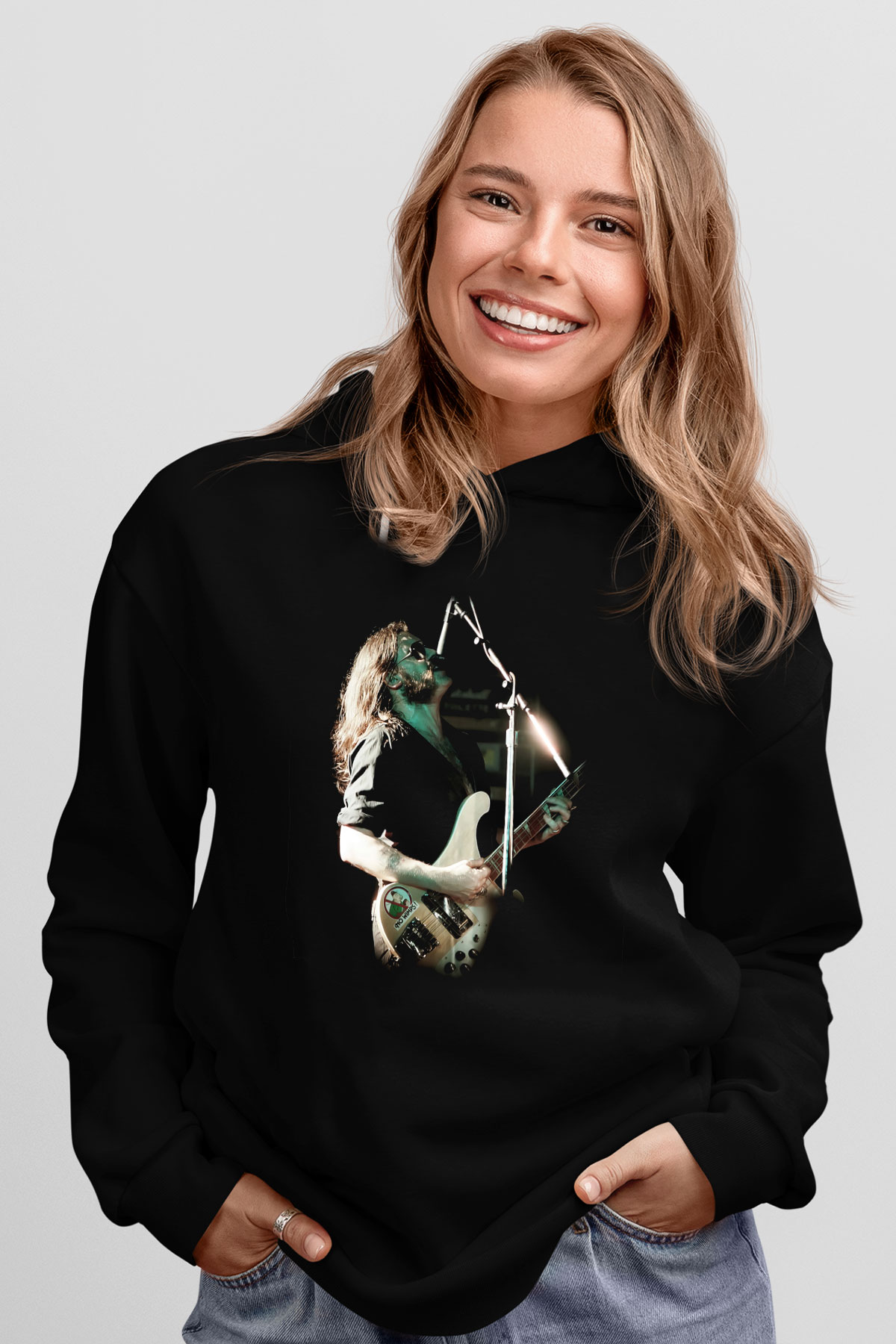 Motörhead Siyah Unisex Hoodie