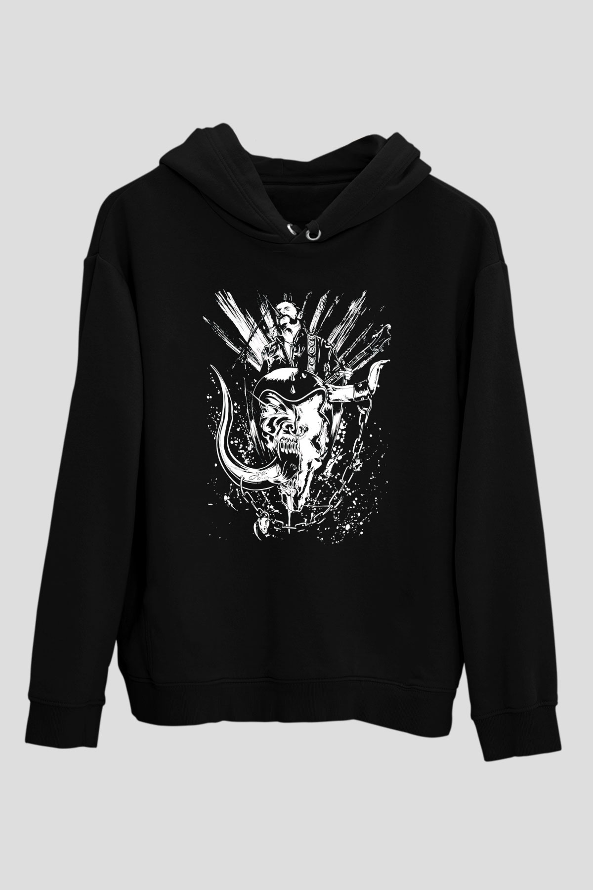 Motörhead Siyah Unisex Hoodie