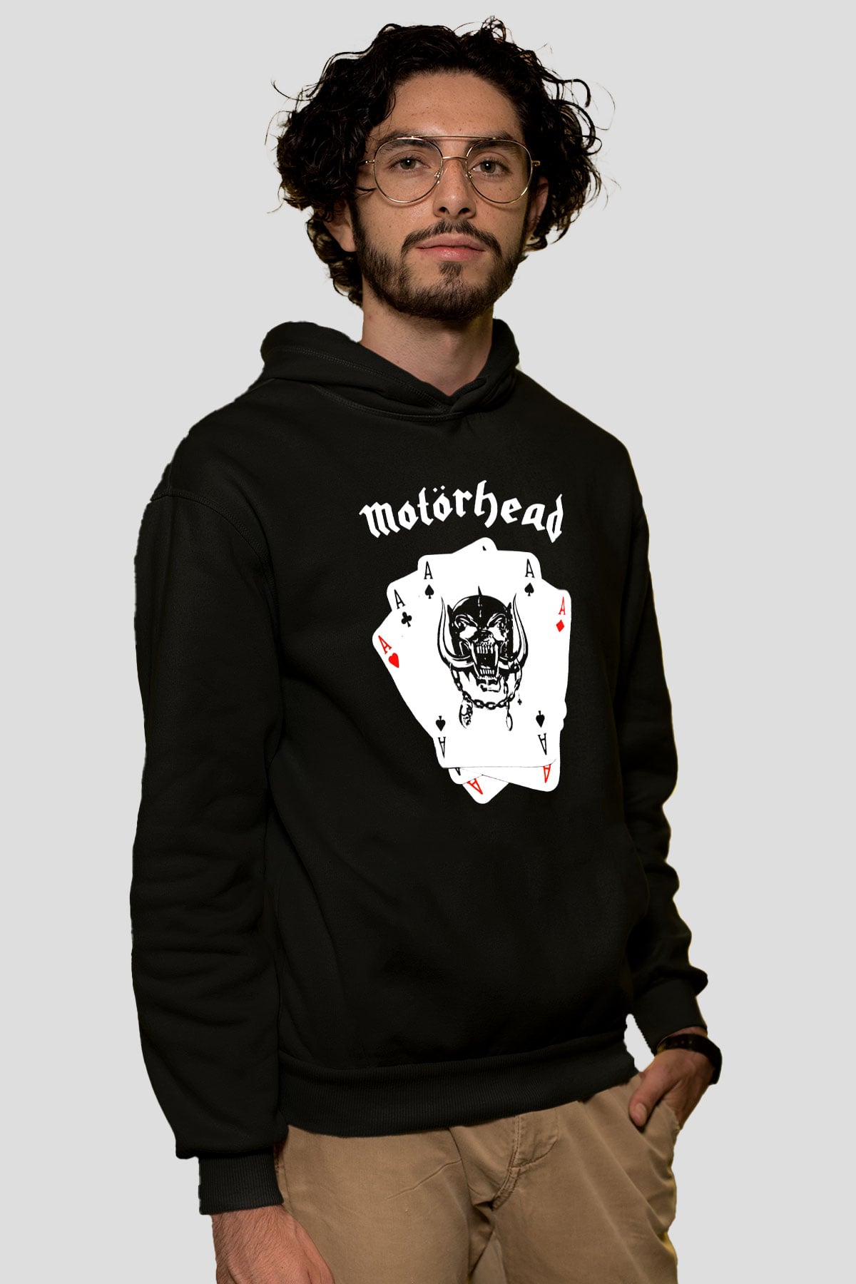 Motörhead Siyah Unisex Hoodie