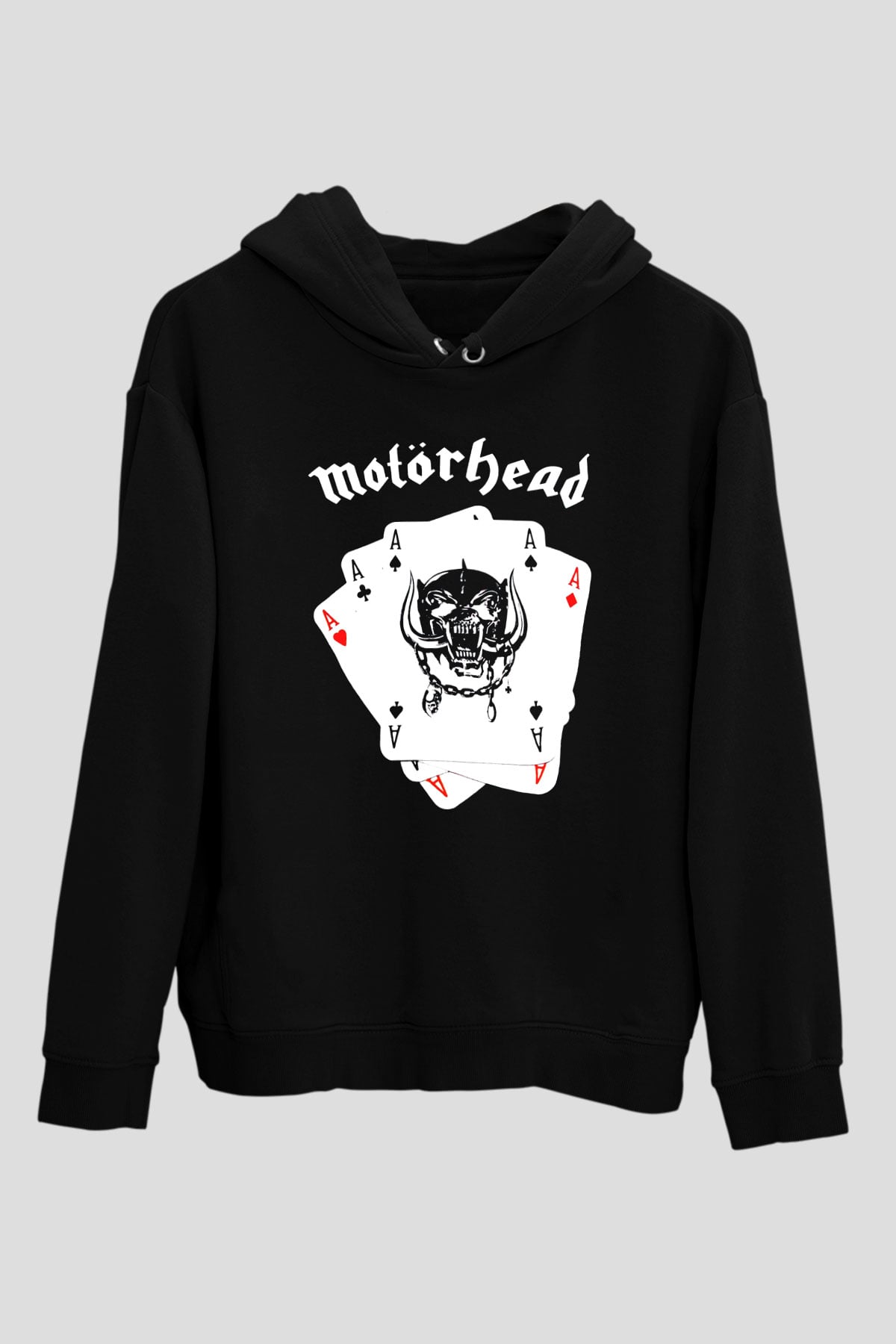 Motörhead Siyah Unisex Hoodie