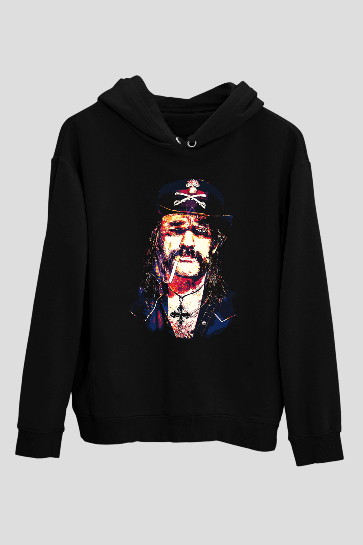 Motörhead Siyah Unisex Hoodie