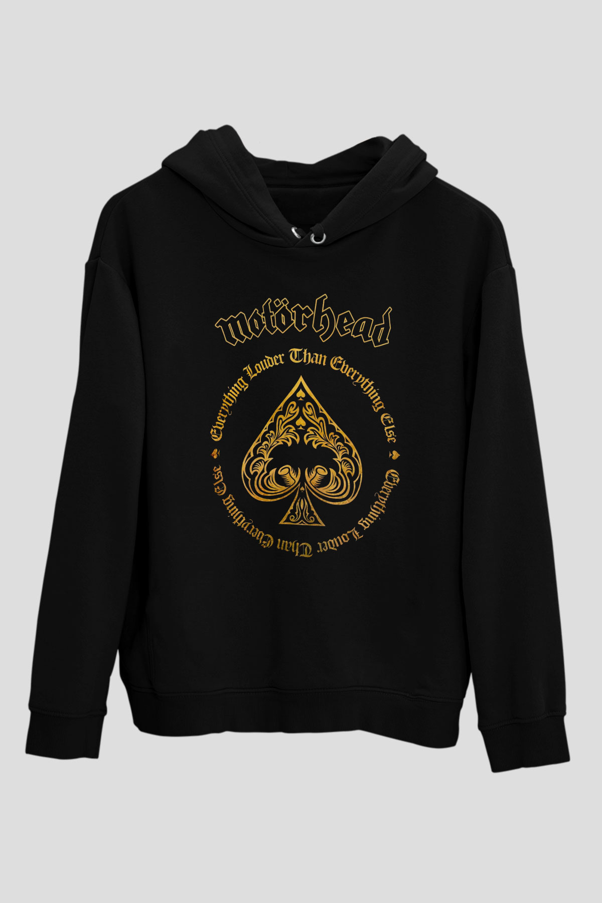 Motörhead Siyah Unisex Kapüşonlu Sweatshirt