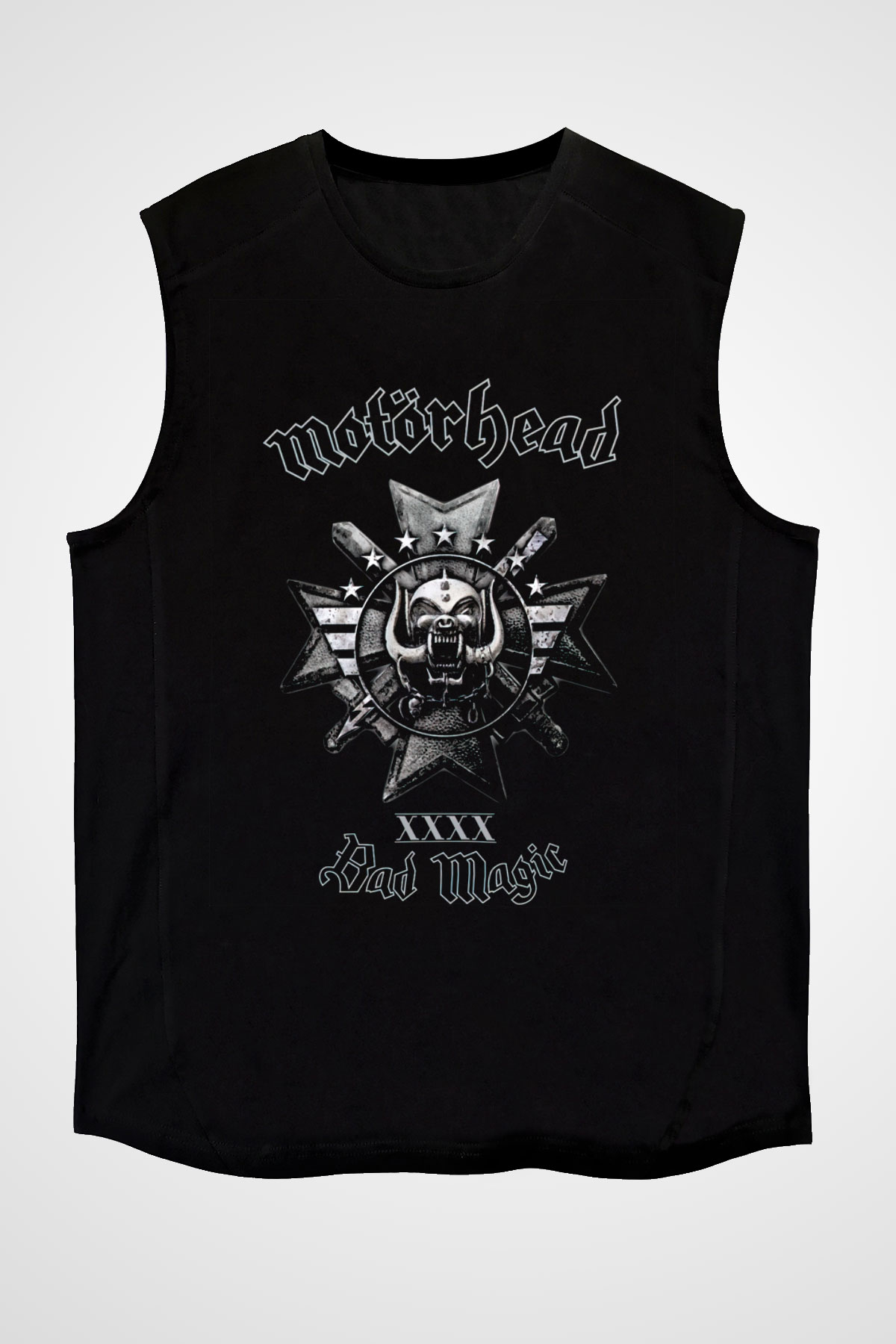 Motörhead Siyah Unisex Kolsuz Tişört