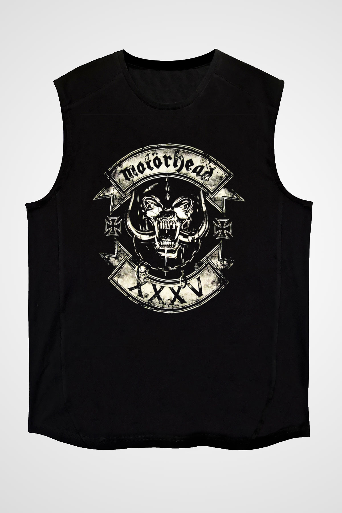 Motörhead Siyah Unisex Kolsuz Tişört