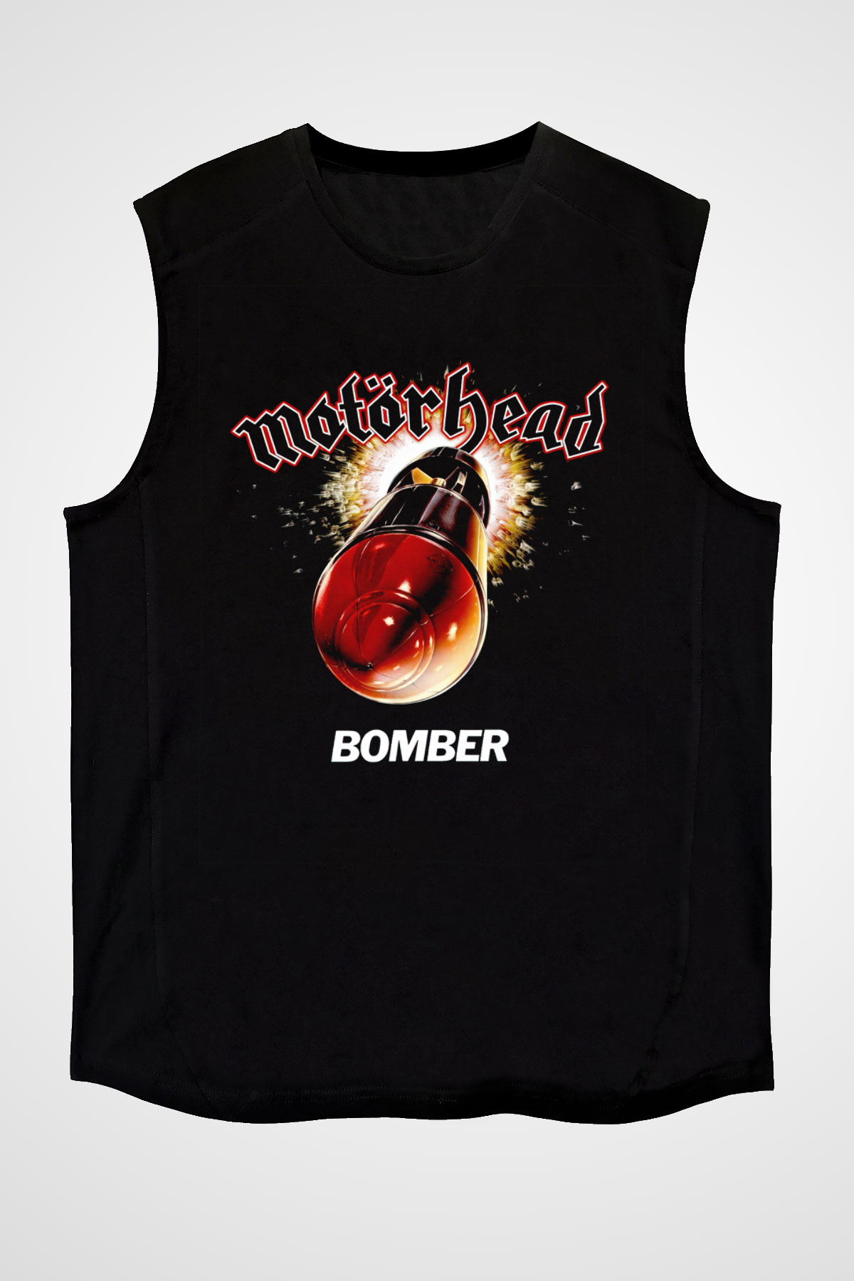 Motörhead Siyah Unisex Kolsuz Tişört