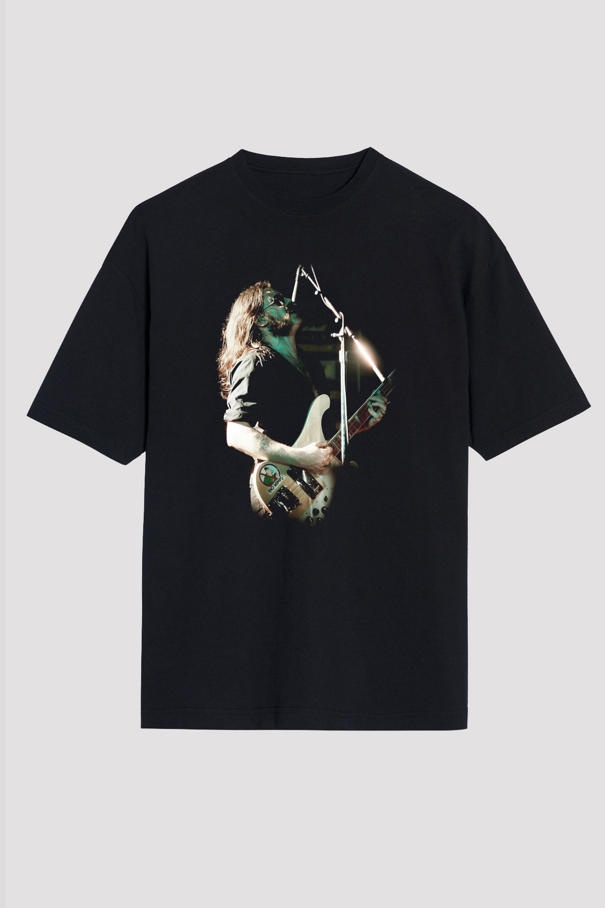Motörhead Siyah Unisex Oversize Tişört T-Shirt