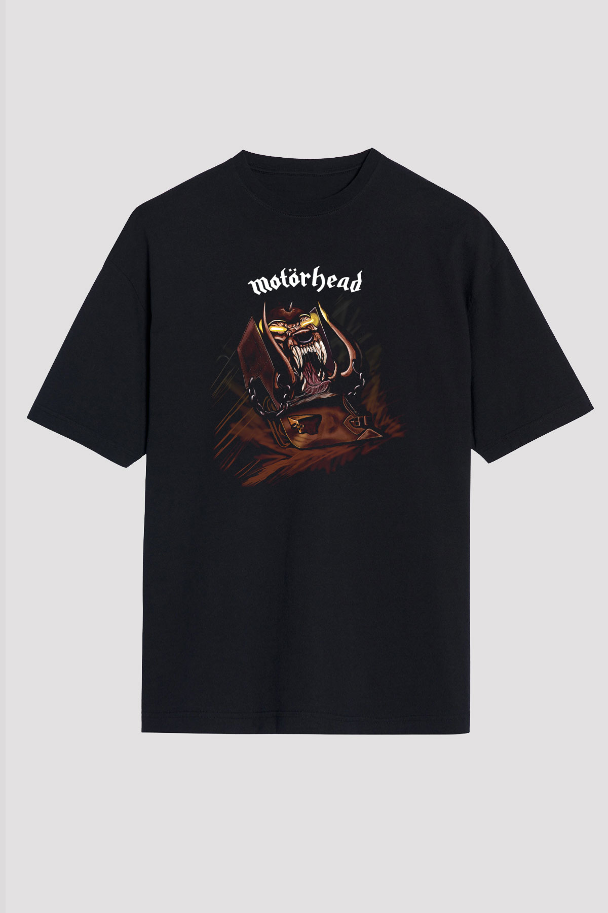 Motörhead Siyah Unisex Oversize Tişört T-Shirt