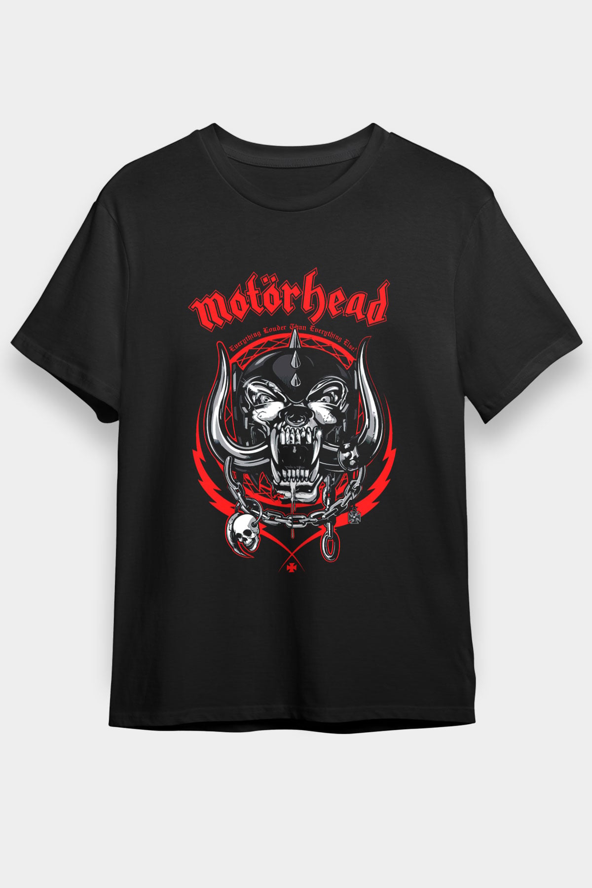 Motörhead Siyah Unisex Tişört T-Shirt - TişörtFabrikası