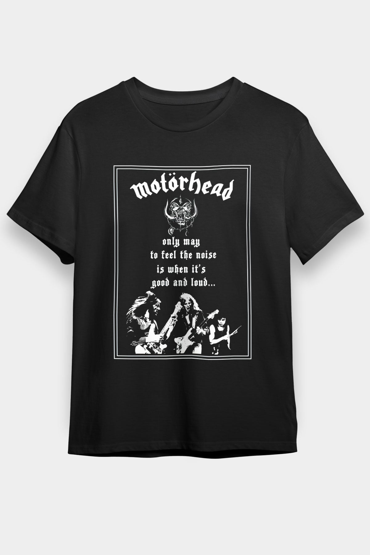 Motörhead Siyah Unisex Tişört T-Shirt - TişörtFabrikası