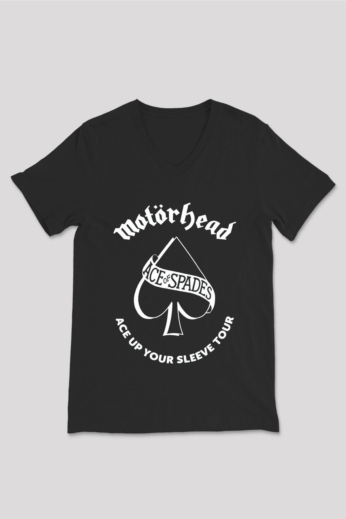 Motörhead Siyah Unisex V Yaka Tişört