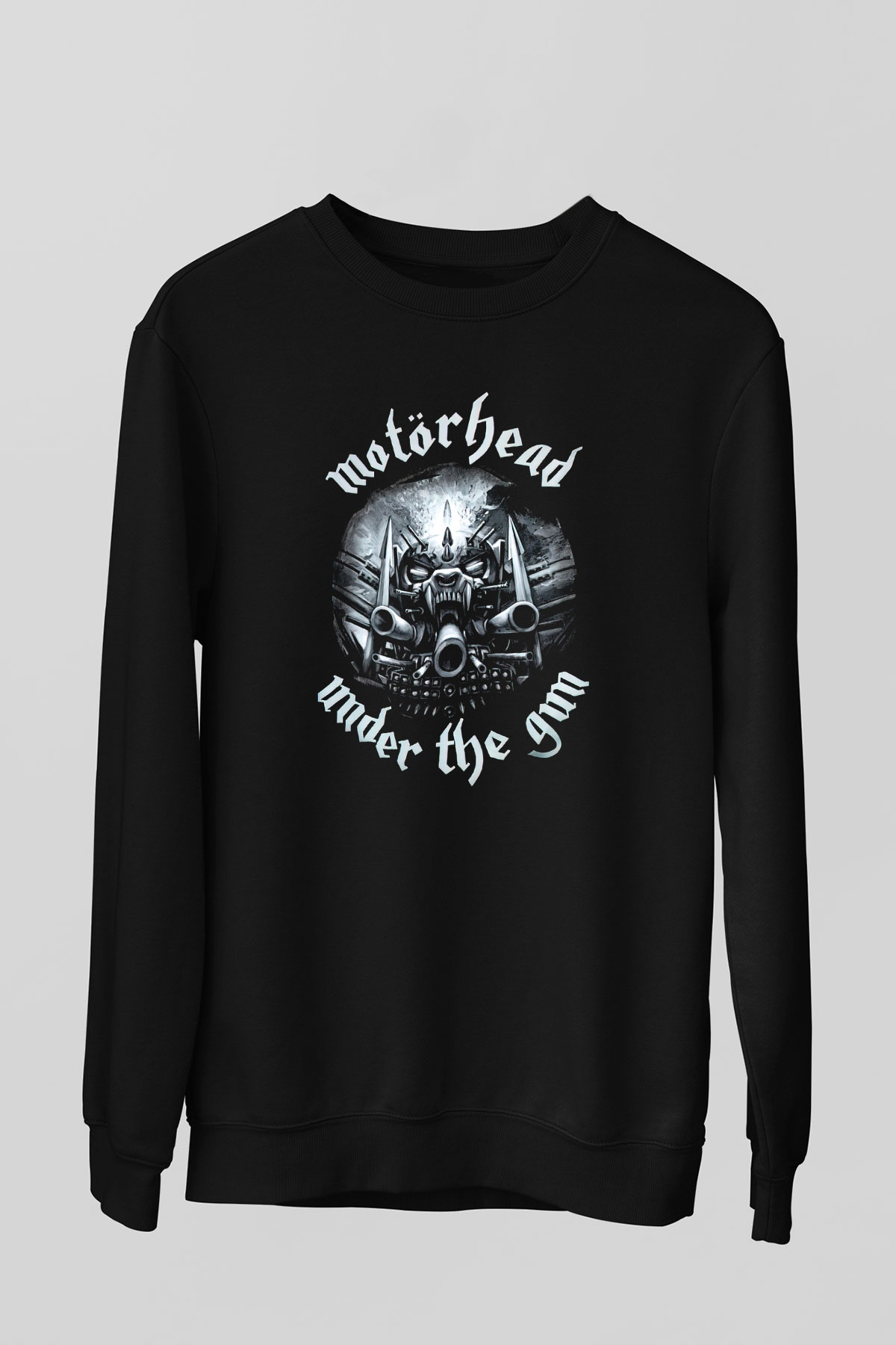 Motörhead Under The Gun Siyah Unisex Sweatshirt