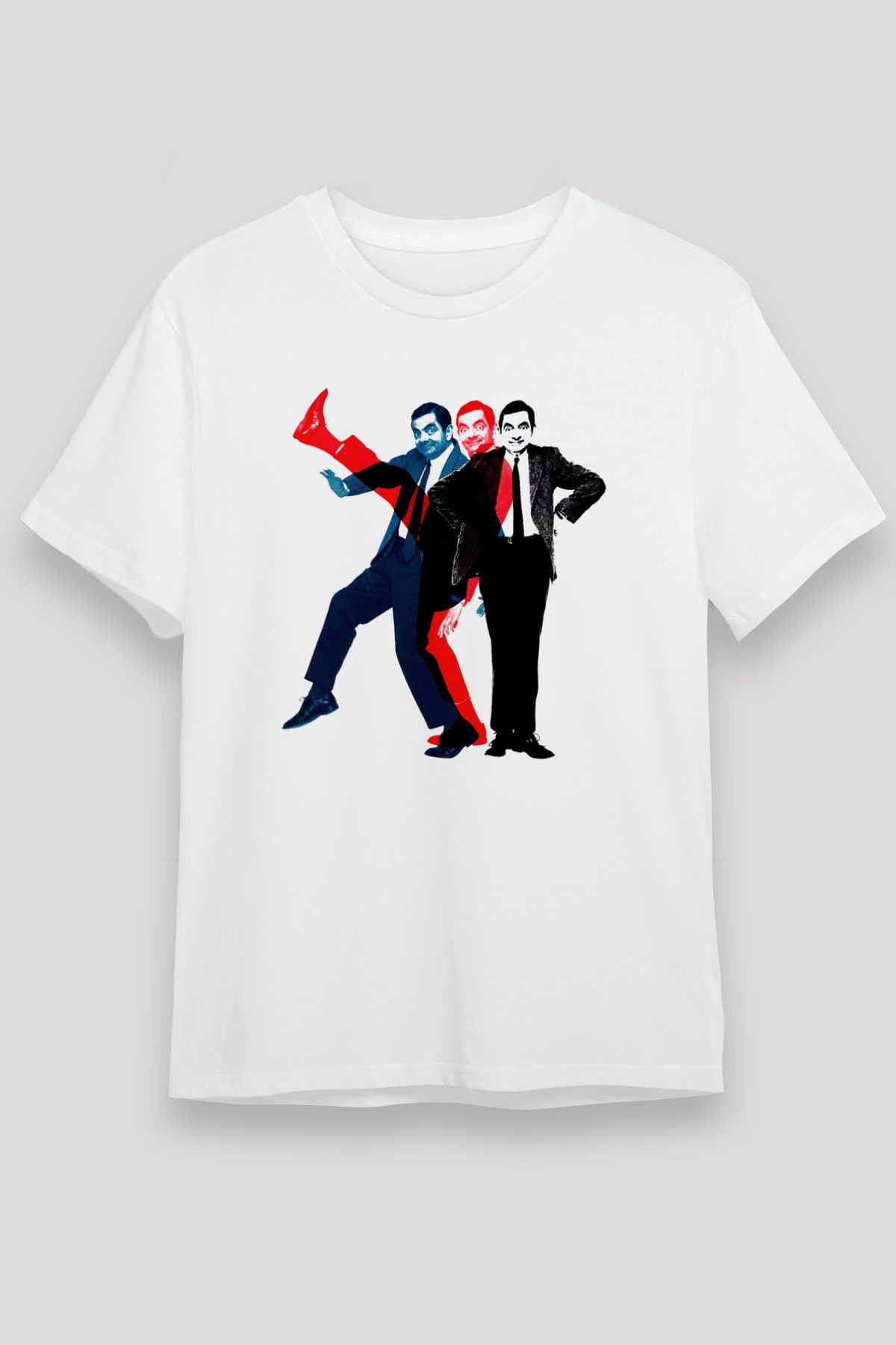 Mr.Bean Beyaz Unisex Tişört