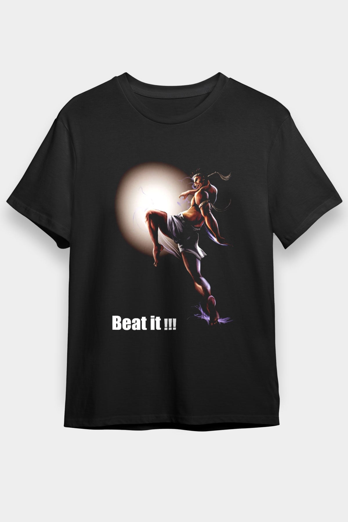 Muay Thai Siyah Unisex Tişört T-Shirt - TişörtFabrikası