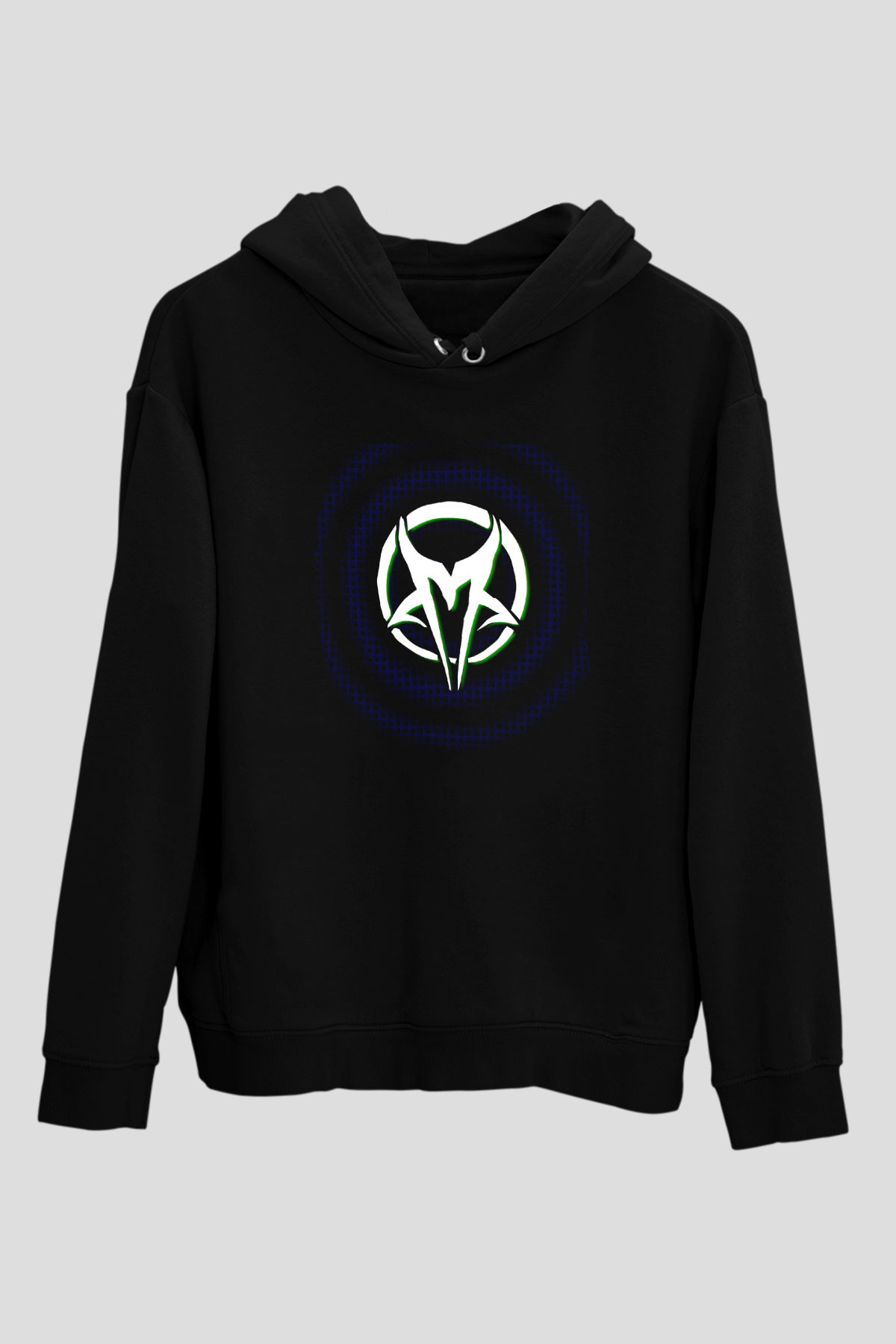 Mudvayne Baskılı Unisex Siyah Kapüşonlu Sweatshirt