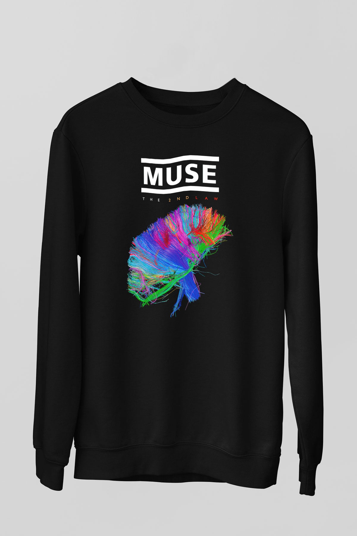 Muse Siyah Unisex Sweatshirt