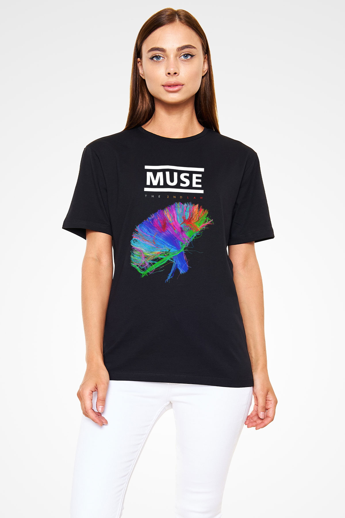 Muse Siyah Unisex Tişört T-Shirt - TişörtFabrikası