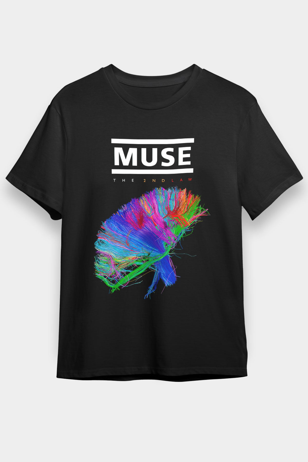 Muse Siyah Unisex Tişört T-Shirt - TişörtFabrikası