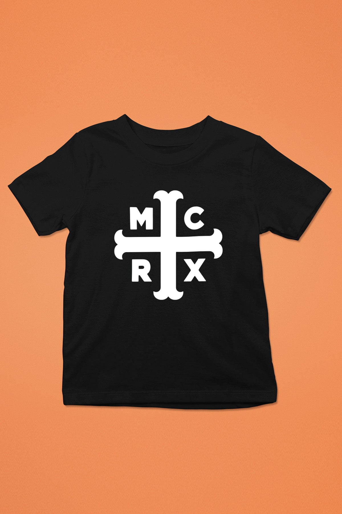 My Chemical Romance Baskılı Siyah Unisex Çocuk Tişört