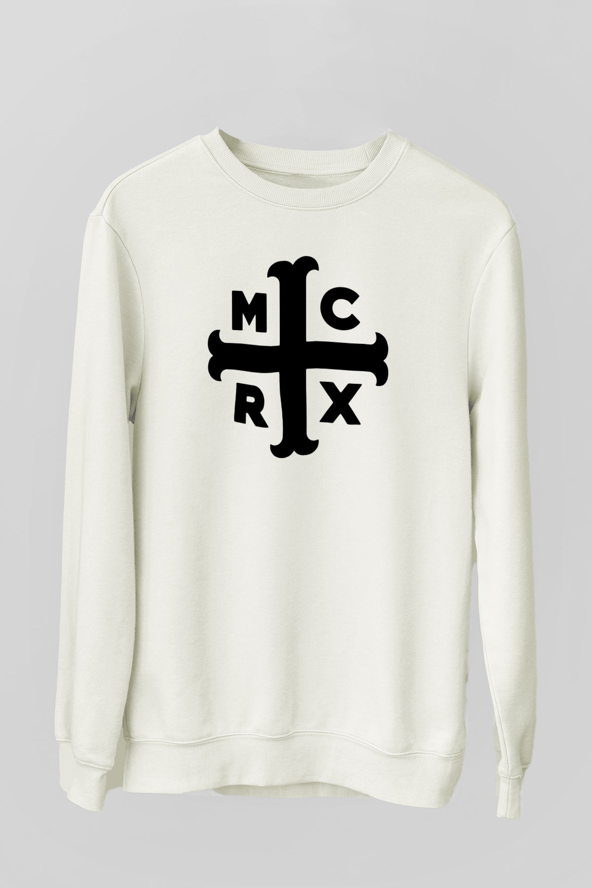 My Chemical Romance Beyaz Unisex Sweatshirt