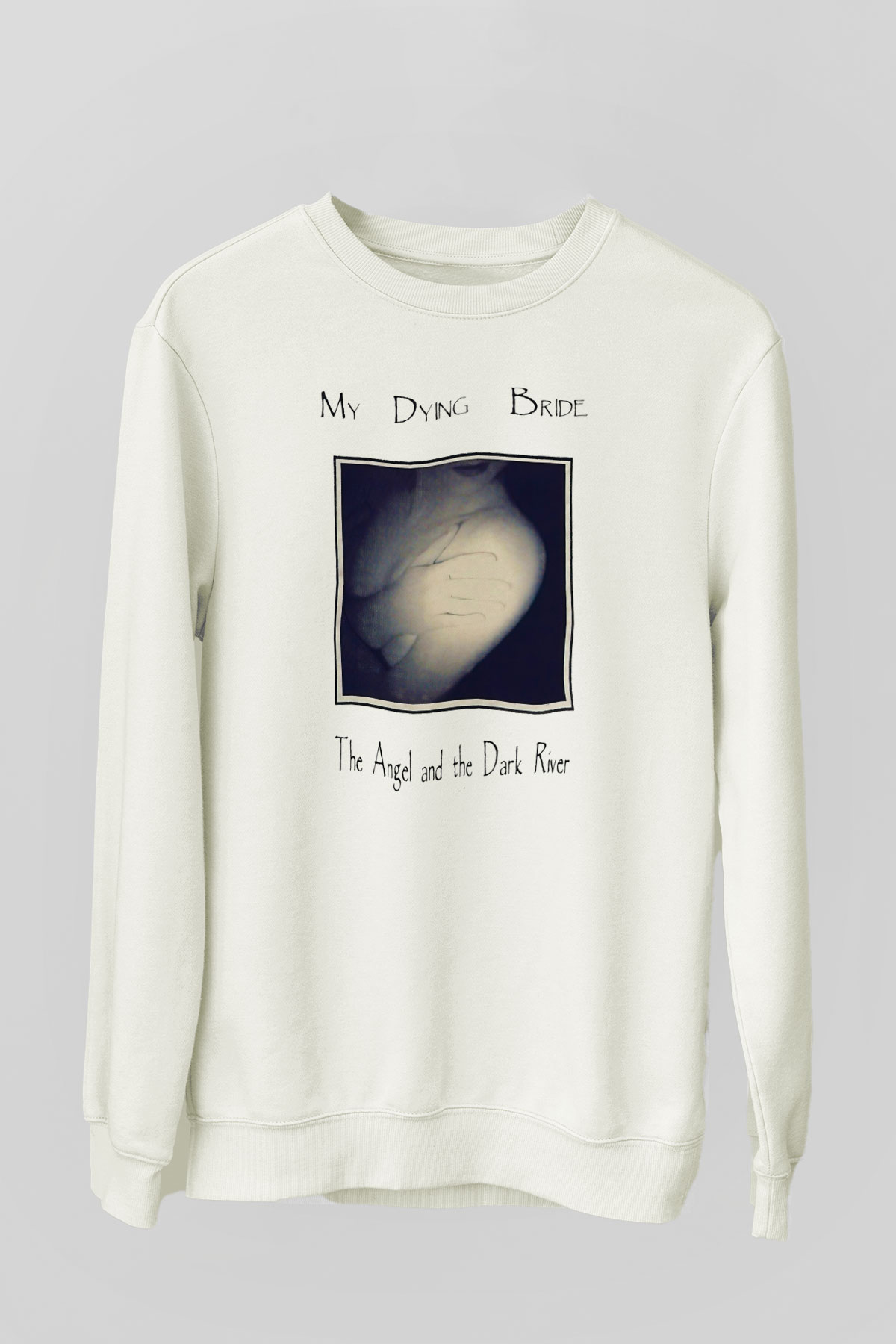 My Dying Bride Baskılı Beyaz Unisex Sweatshirt