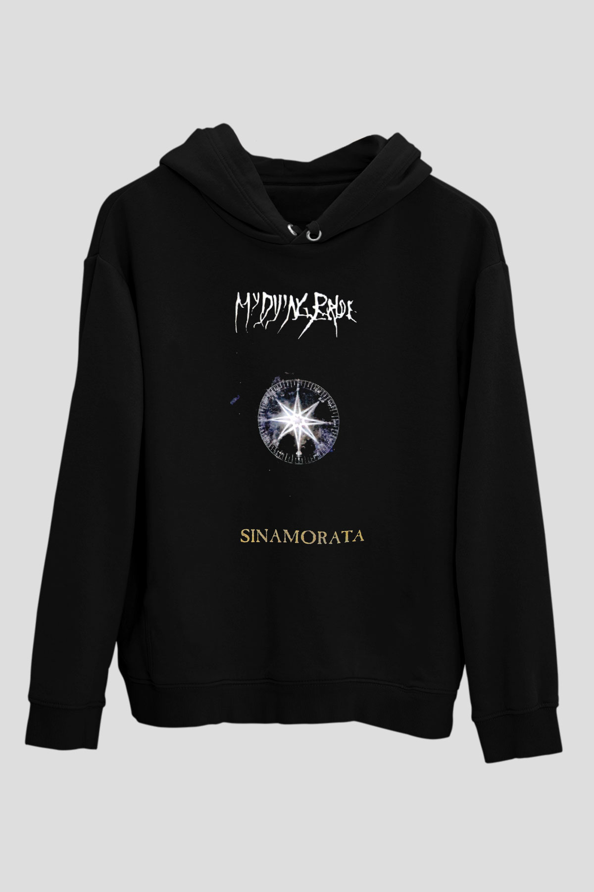My Dying Bride Baskılı Unisex Siyah Kapüşonlu Sweatshirt