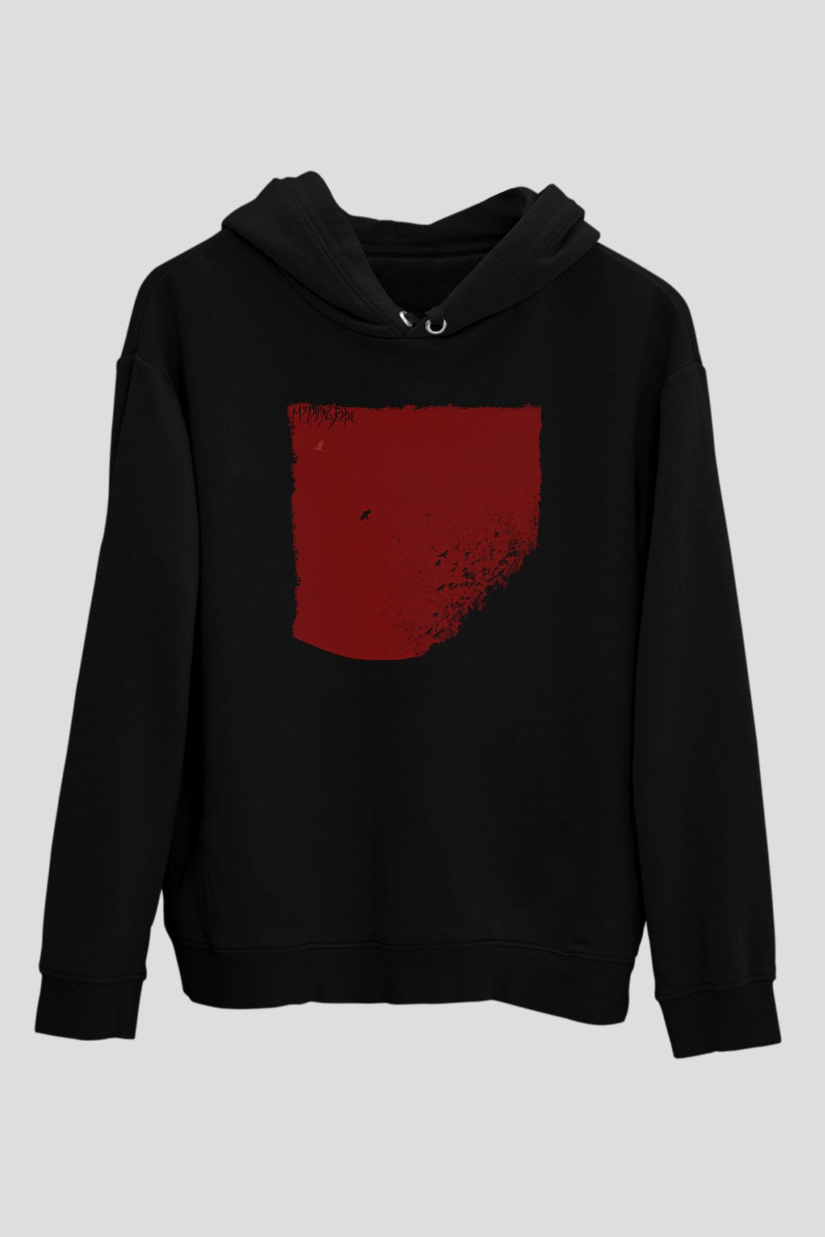 My Dying Bride Baskılı Unisex Siyah Kapüşonlu Sweatshirt