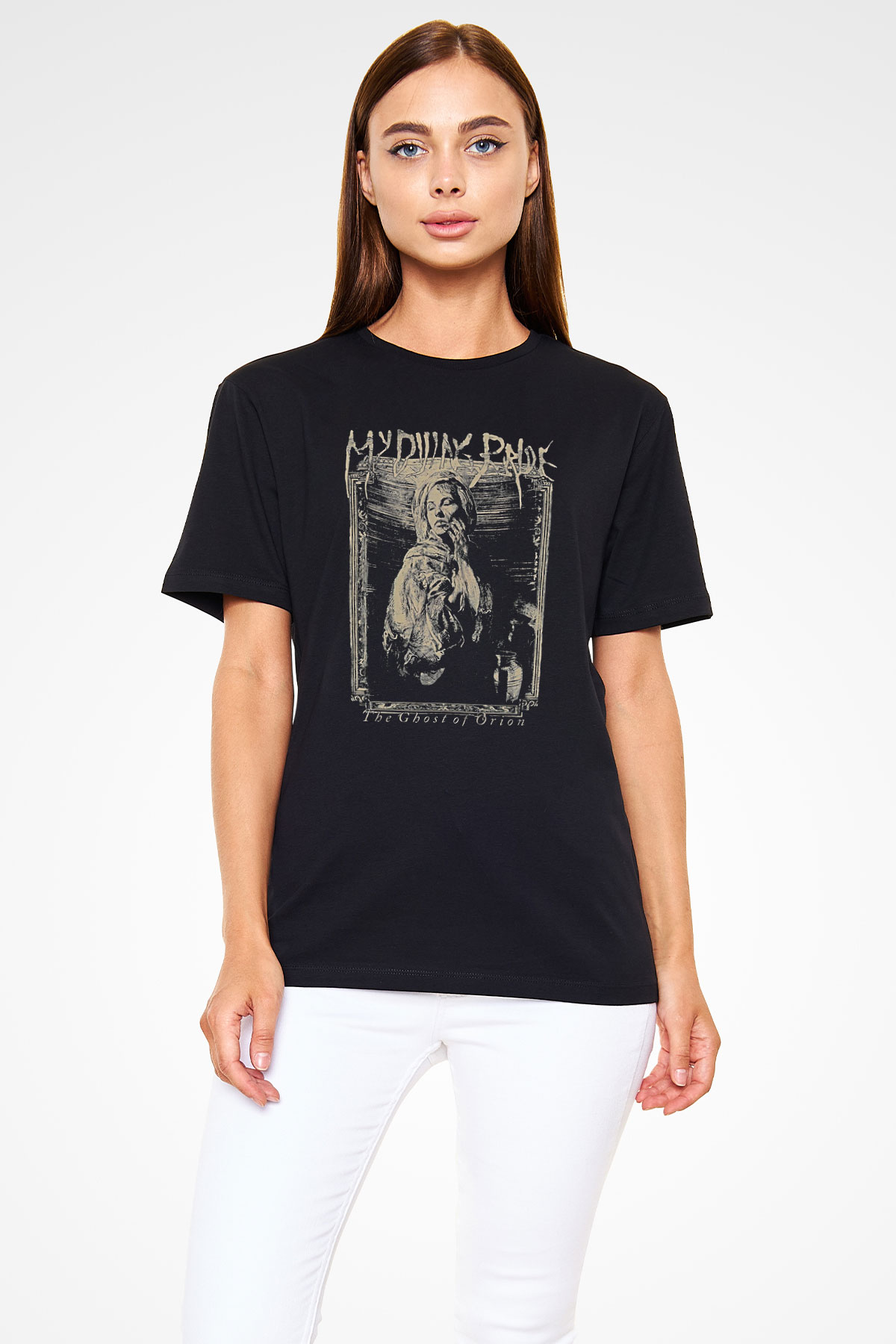 My Dying Bride Baskılı Unisex Siyah Tişört - Tshirt