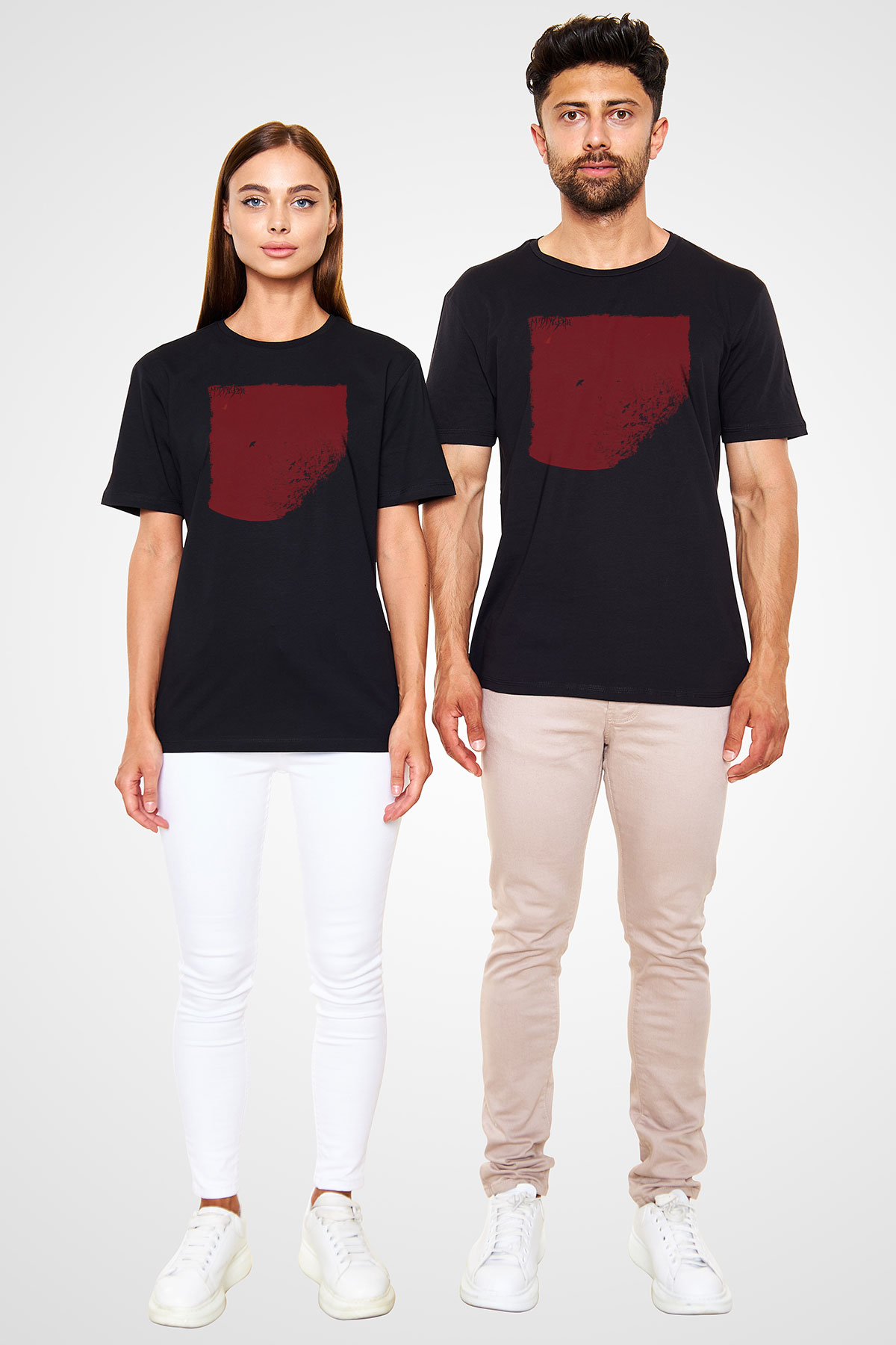 My Dying Bride Baskılı Unisex Siyah Tişört - Tshirt