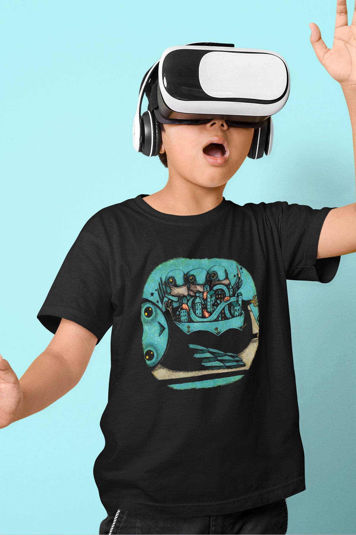 My Morning Jacket Siyah Unisex Çocuk Tişört