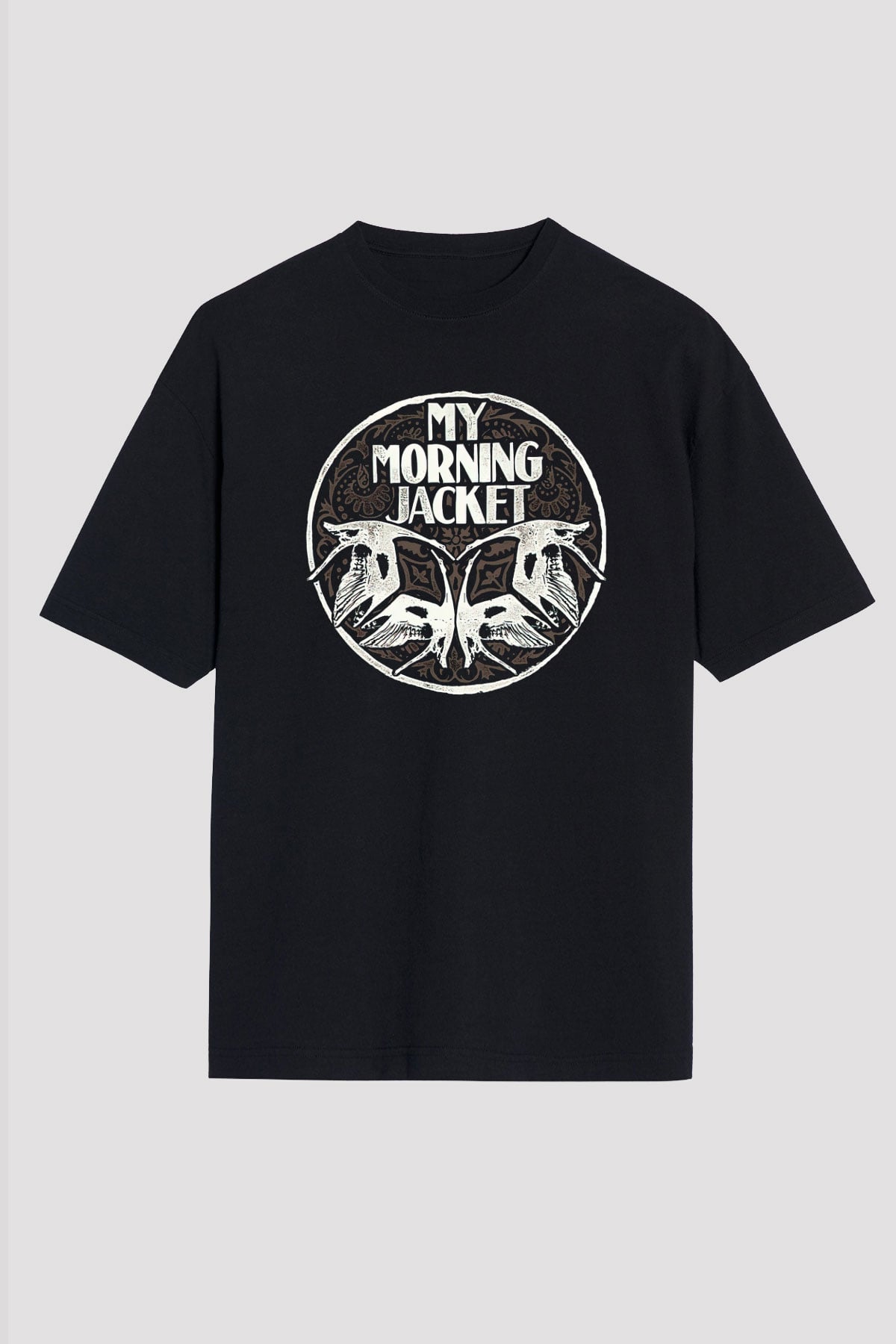 My Morning Jacket Siyah Unisex Oversize Tişört T-Shirt