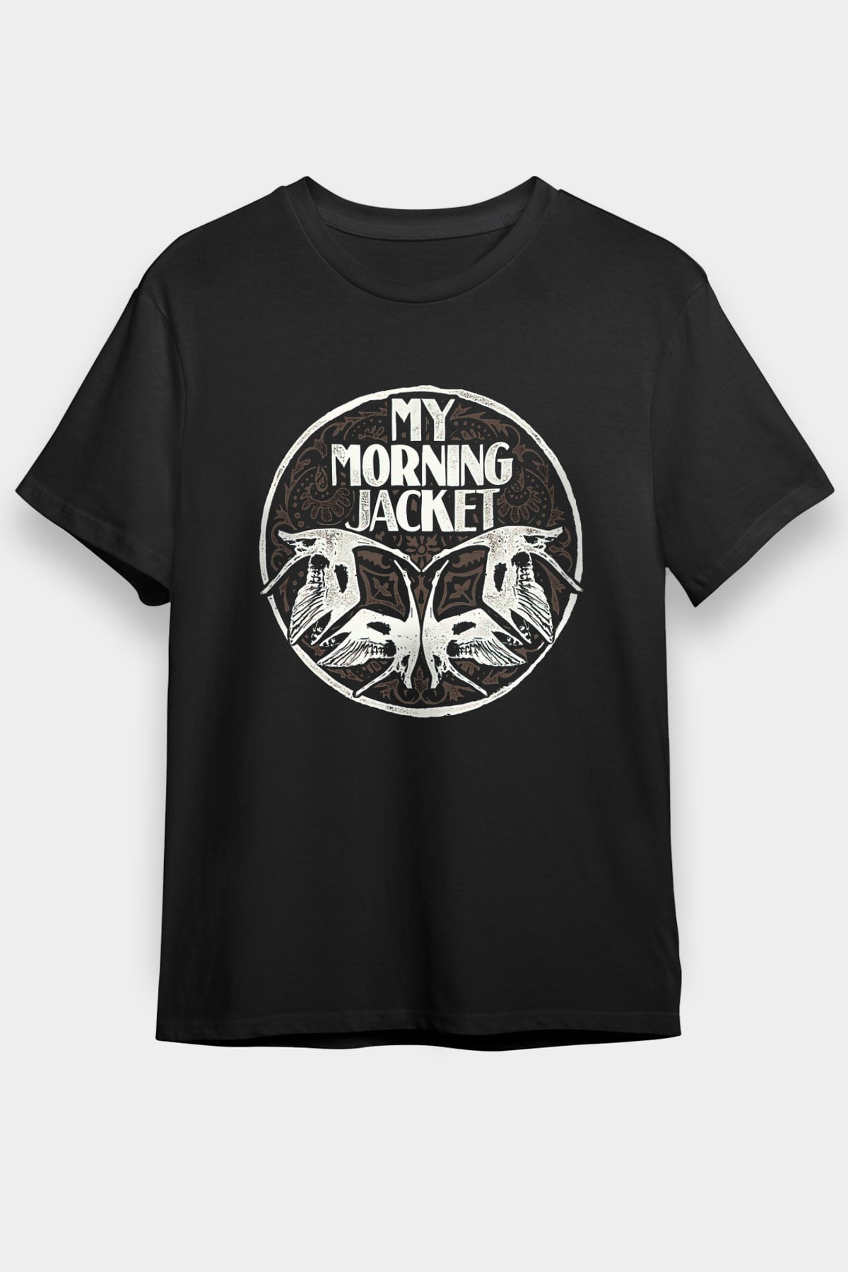 My Morning Jacket Siyah Unisex Tişört T-Shirt - TişörtFabrikası